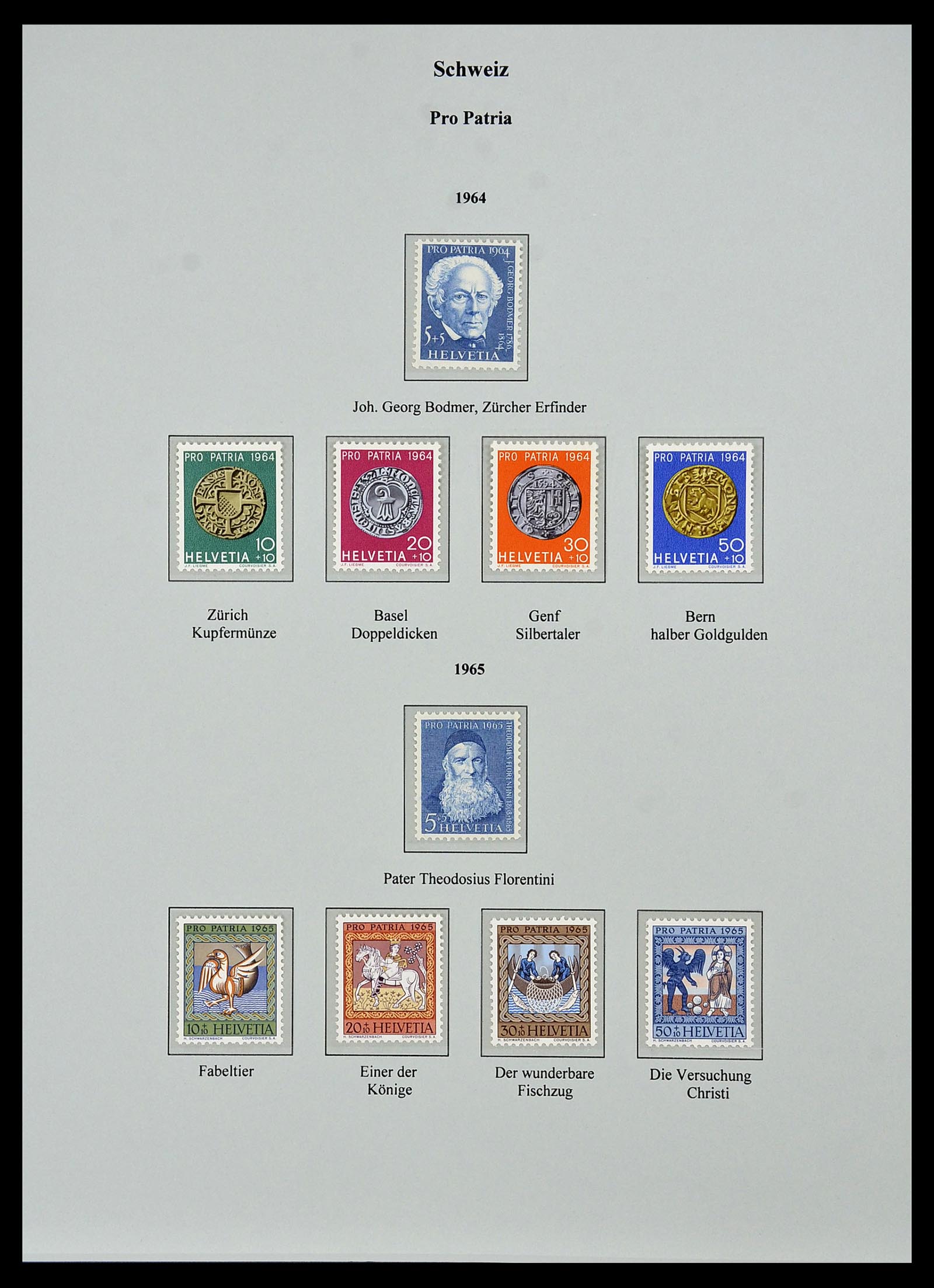 34244 444 - Stamp collection 34244 Switzerland 1822(!)-1989.