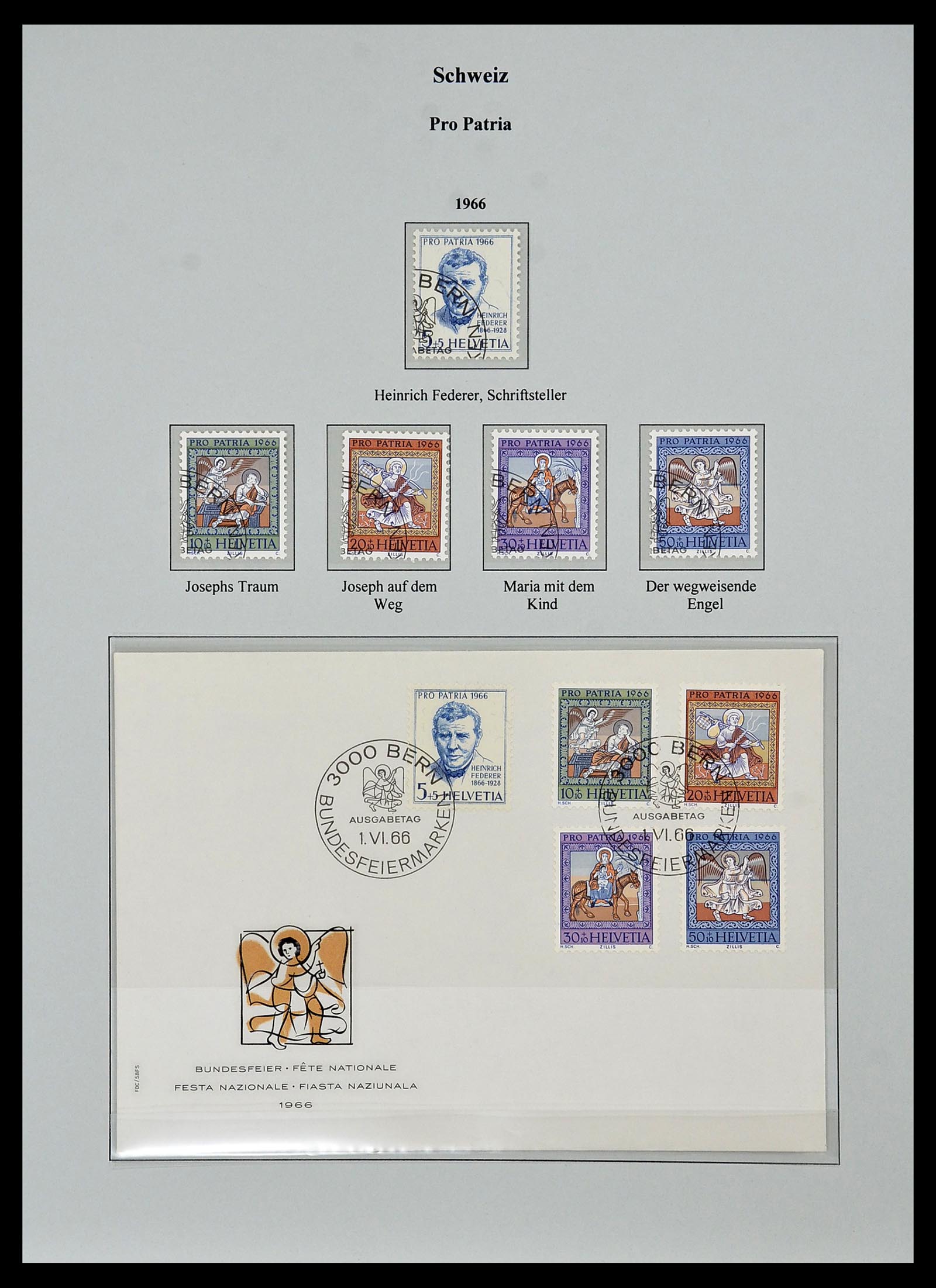 34244 447 - Postzegelverzameling 34244 Zwitserland 1822(!)-1989.