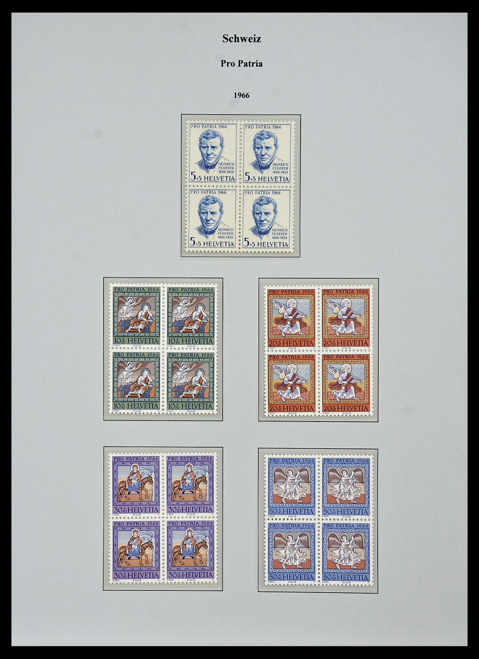 34244 448 - Postzegelverzameling 34244 Zwitserland 1822(!)-1989.