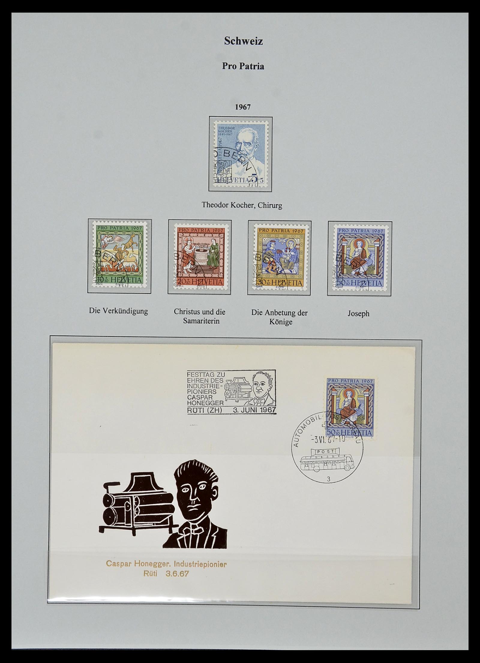 34244 450 - Stamp collection 34244 Switzerland 1822(!)-1989.