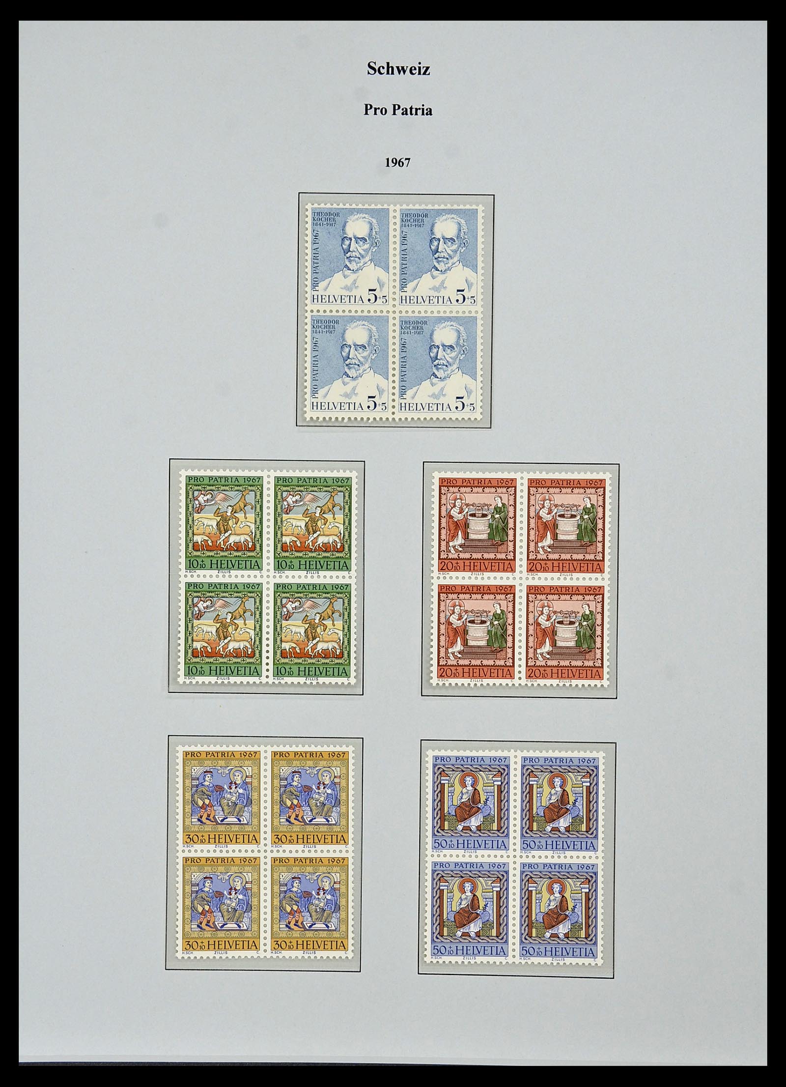 34244 451 - Stamp collection 34244 Switzerland 1822(!)-1989.