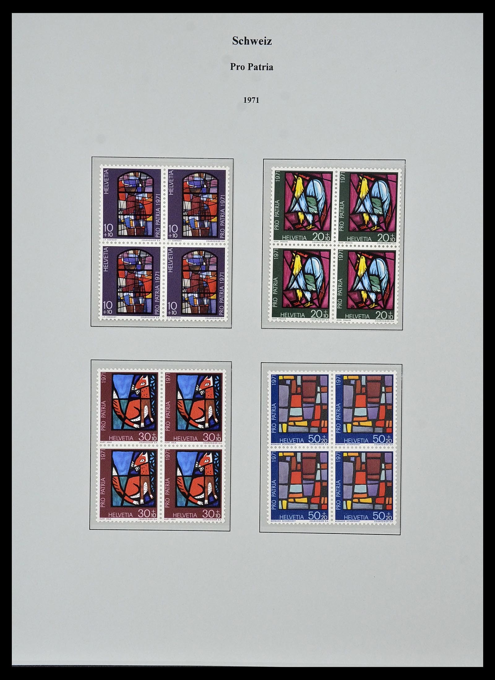 34244 457 - Postzegelverzameling 34244 Zwitserland 1822(!)-1989.
