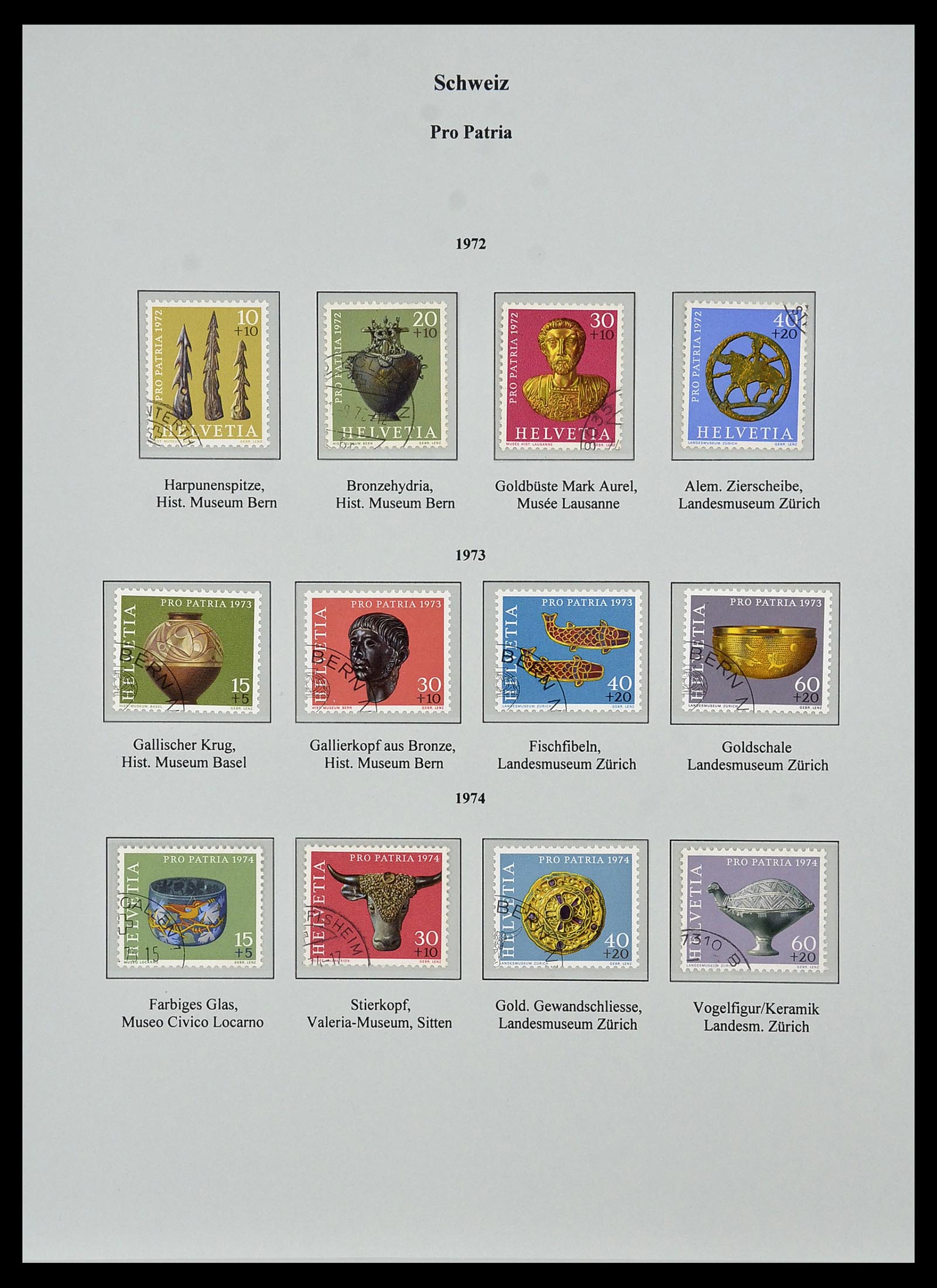 34244 458 - Postzegelverzameling 34244 Zwitserland 1822(!)-1989.