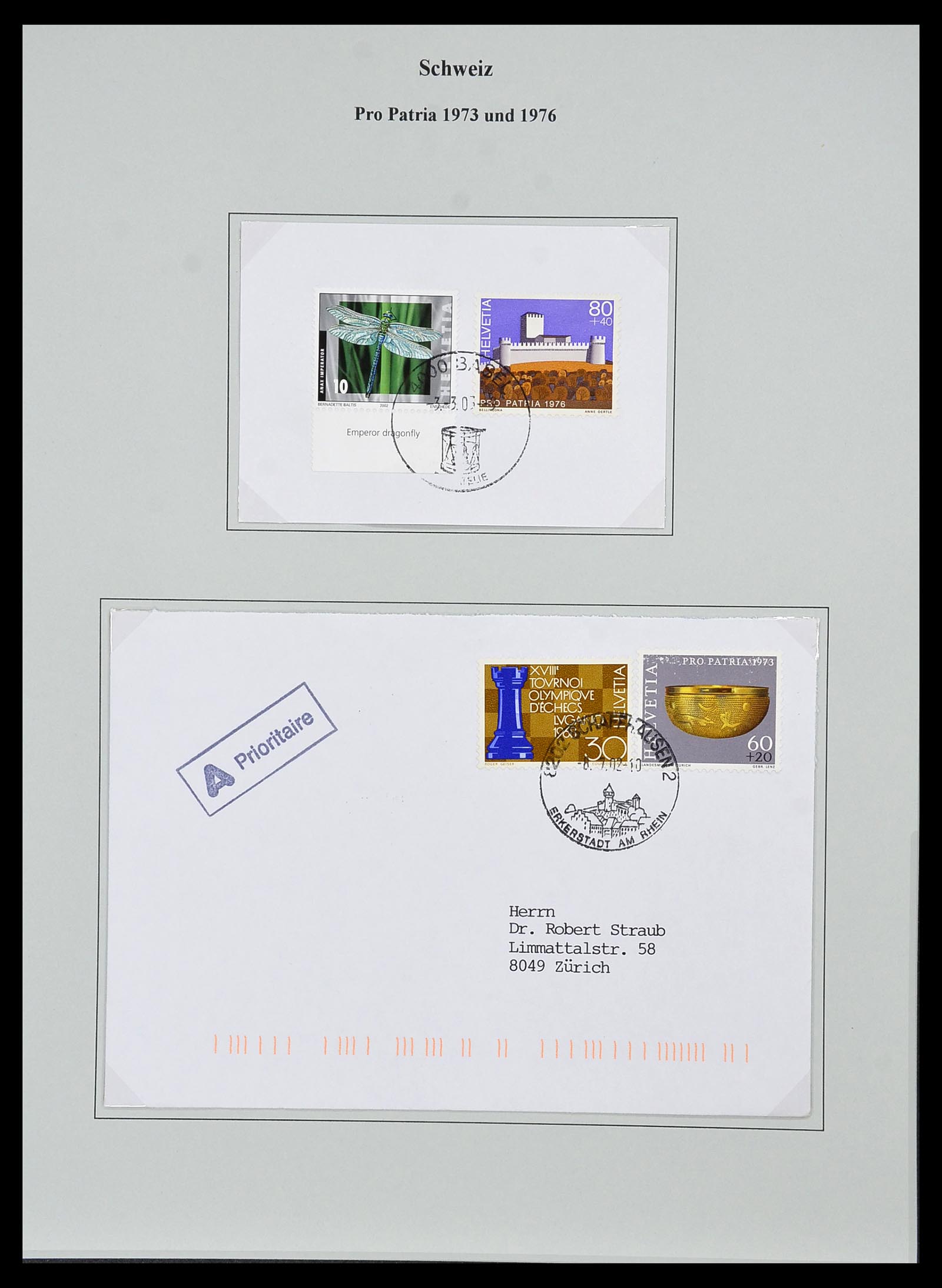 34244 462 - Stamp collection 34244 Switzerland 1822(!)-1989.