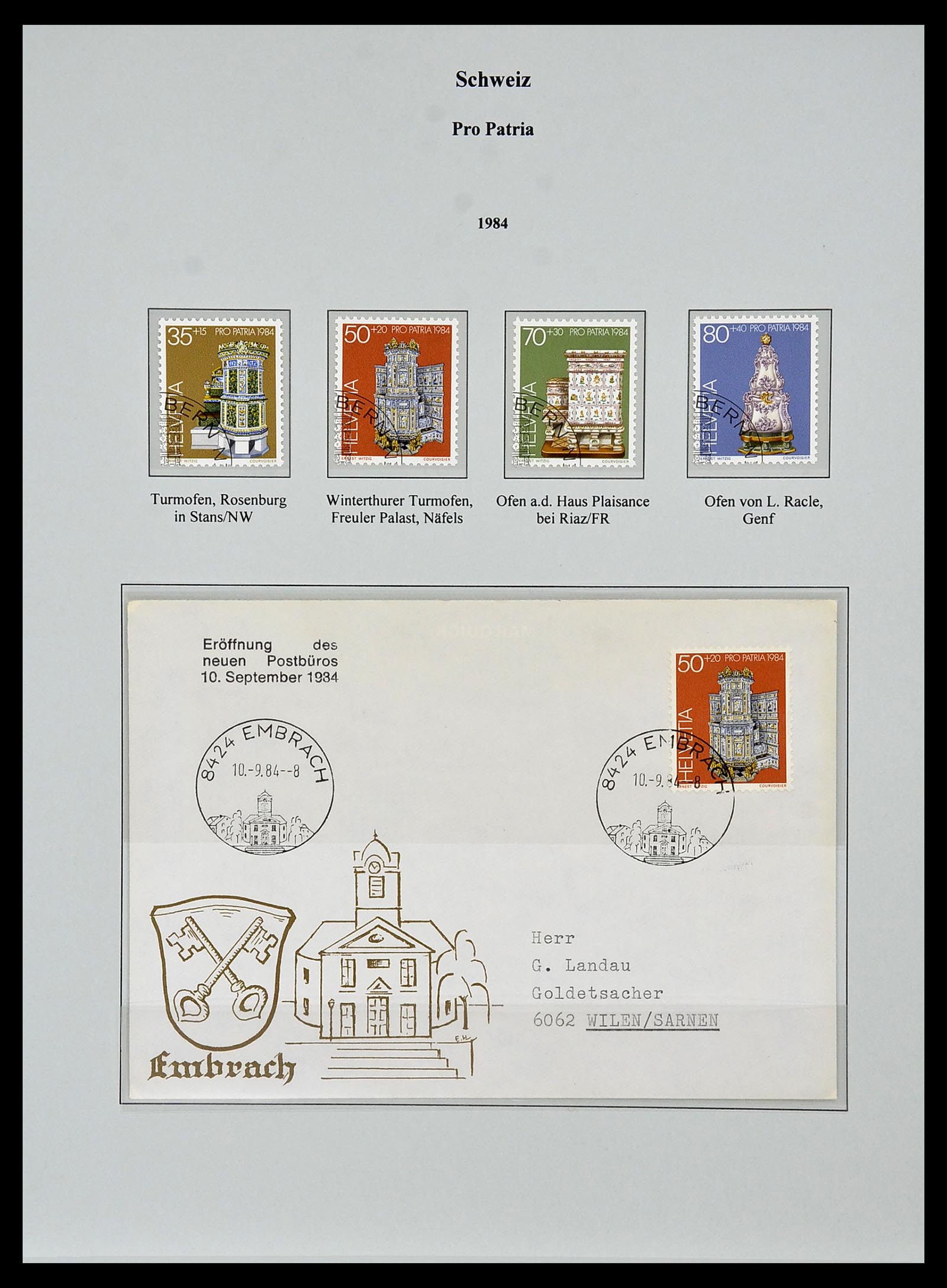 34244 468 - Postzegelverzameling 34244 Zwitserland 1822(!)-1989.