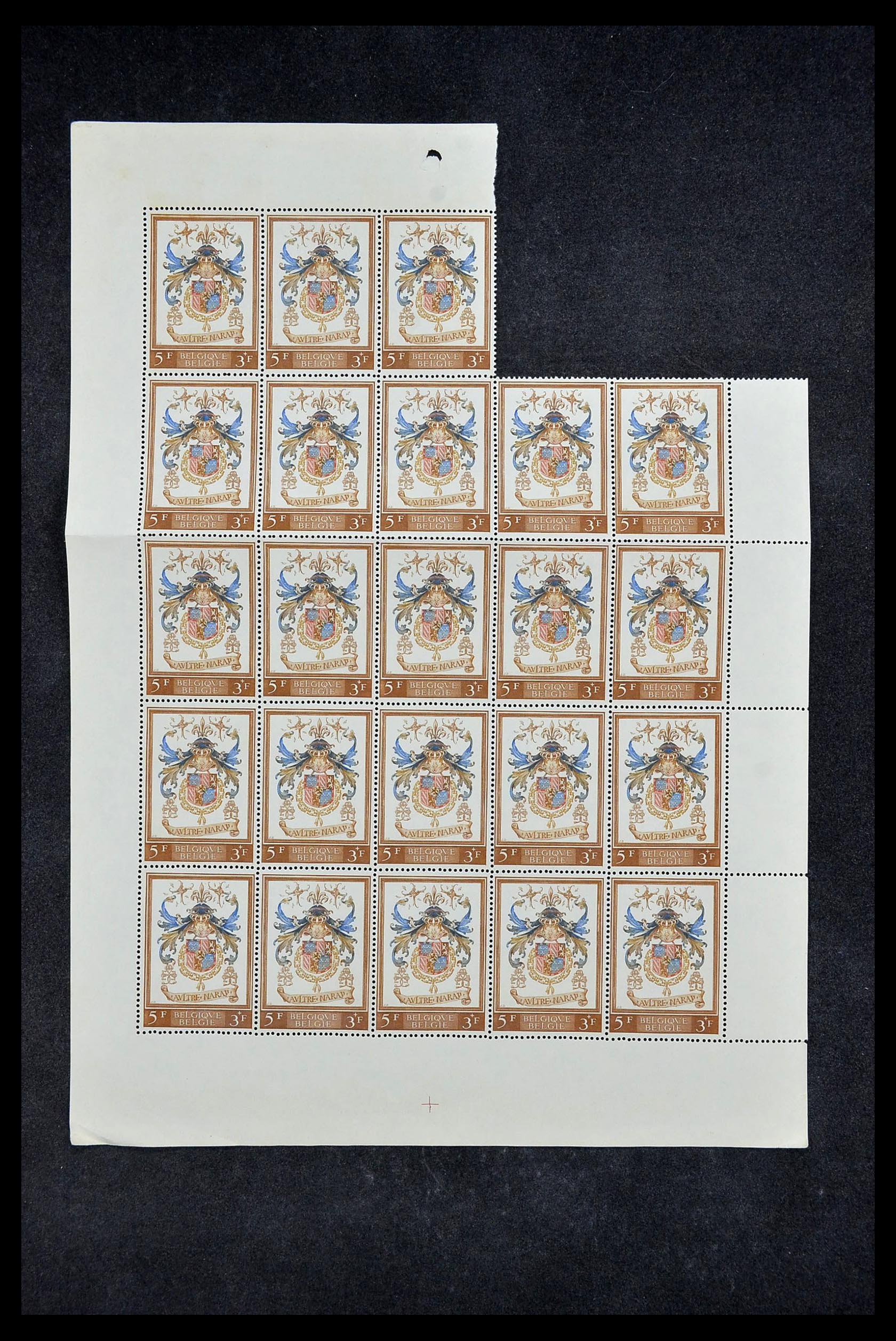 34246 006 - Postzegelverzameling 34246 België 1957-1963.