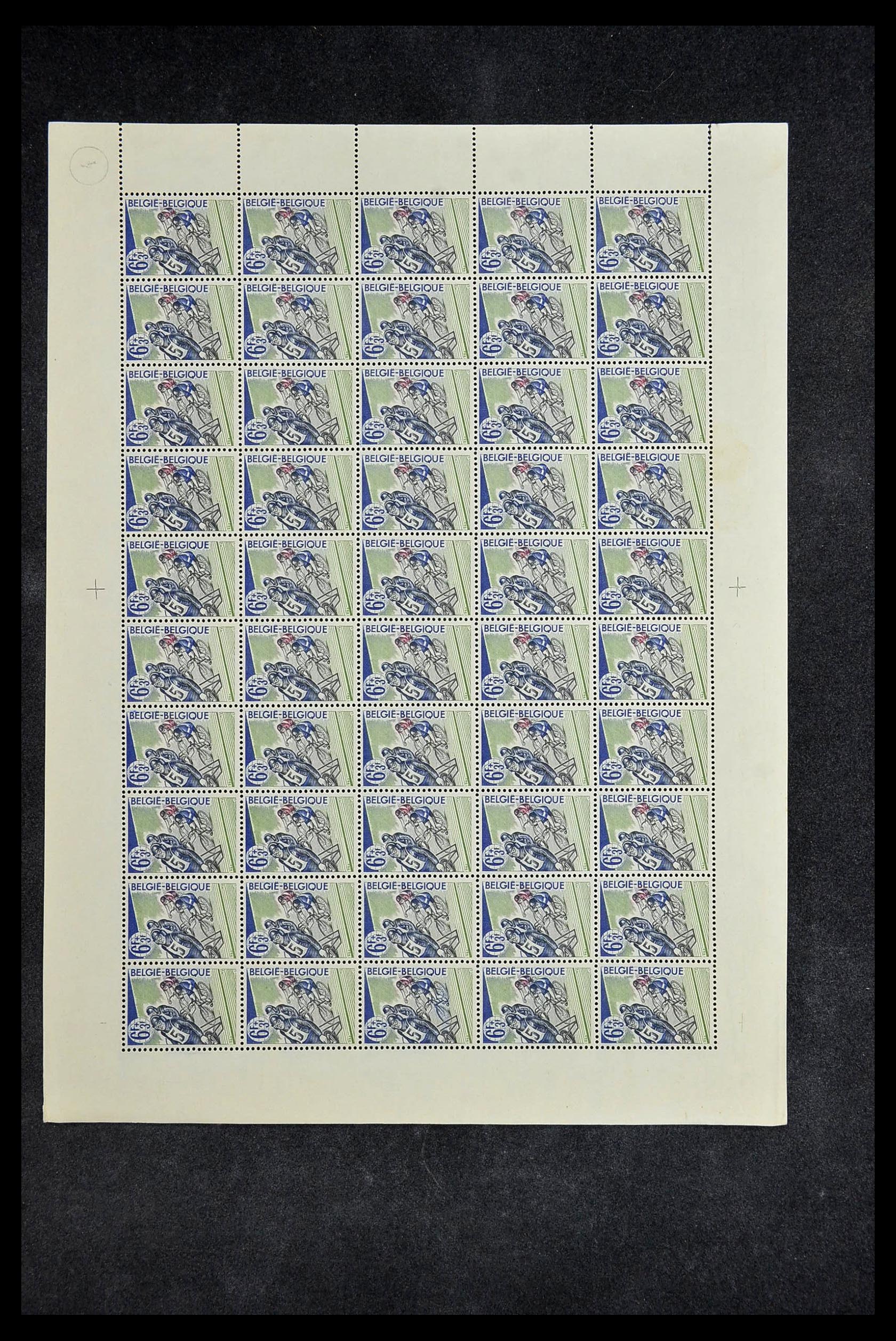 34246 014 - Postzegelverzameling 34246 België 1957-1963.