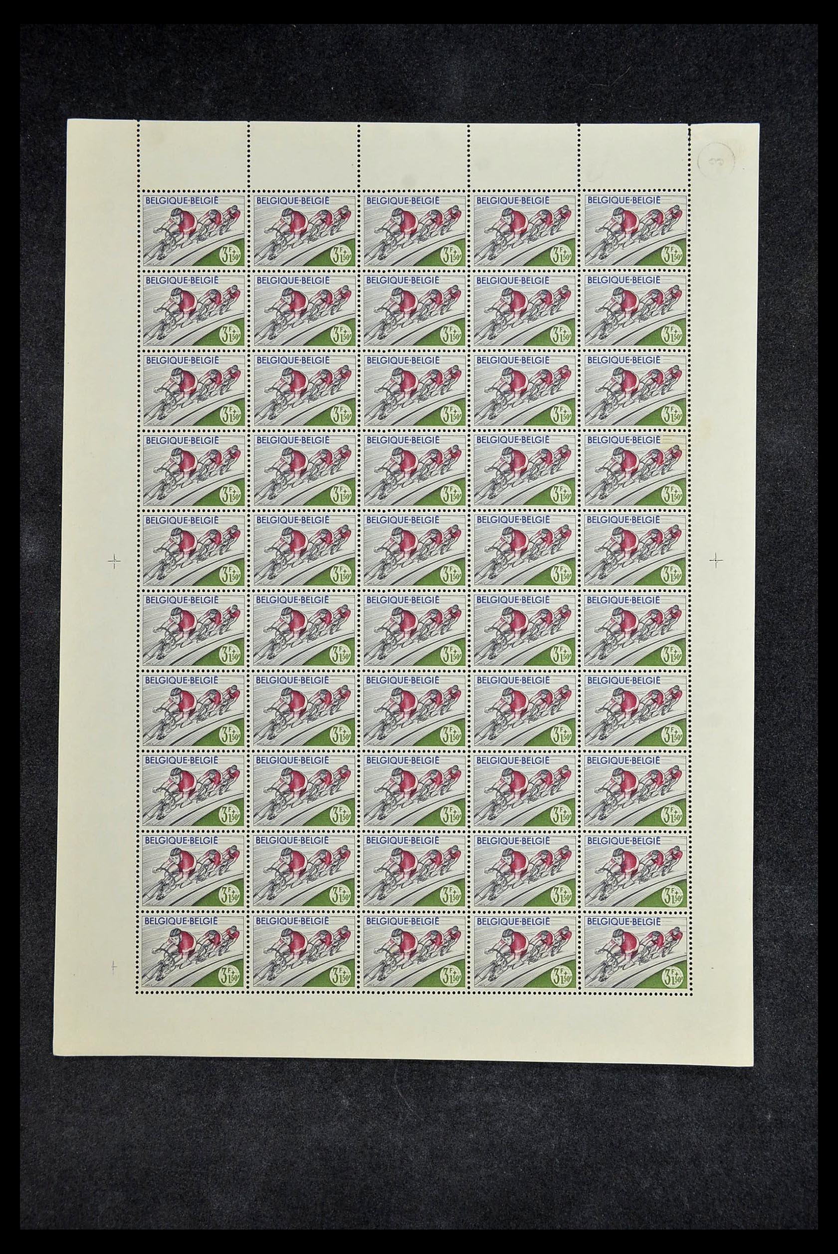 34246 015 - Postzegelverzameling 34246 België 1957-1963.