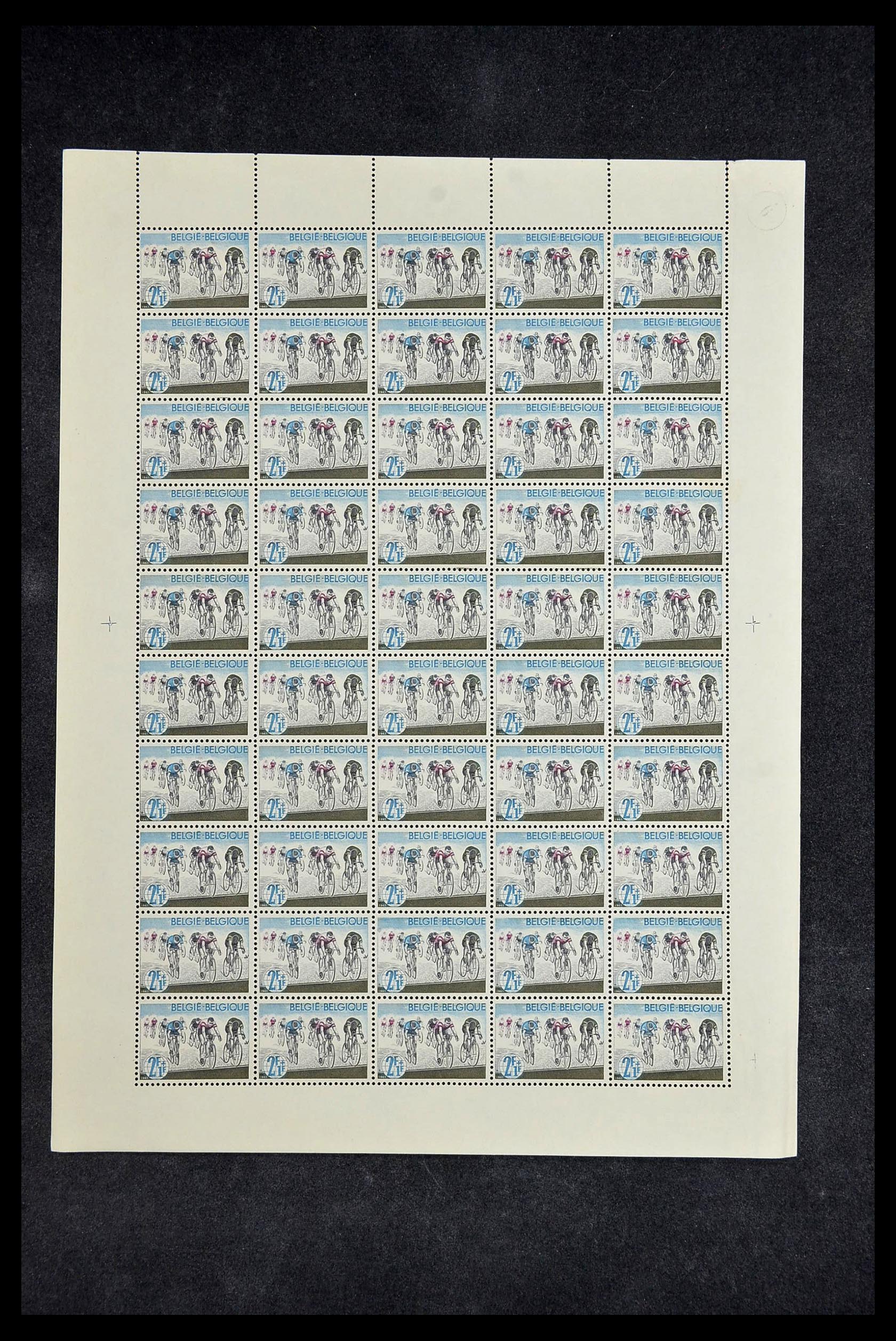 34246 016 - Postzegelverzameling 34246 België 1957-1963.