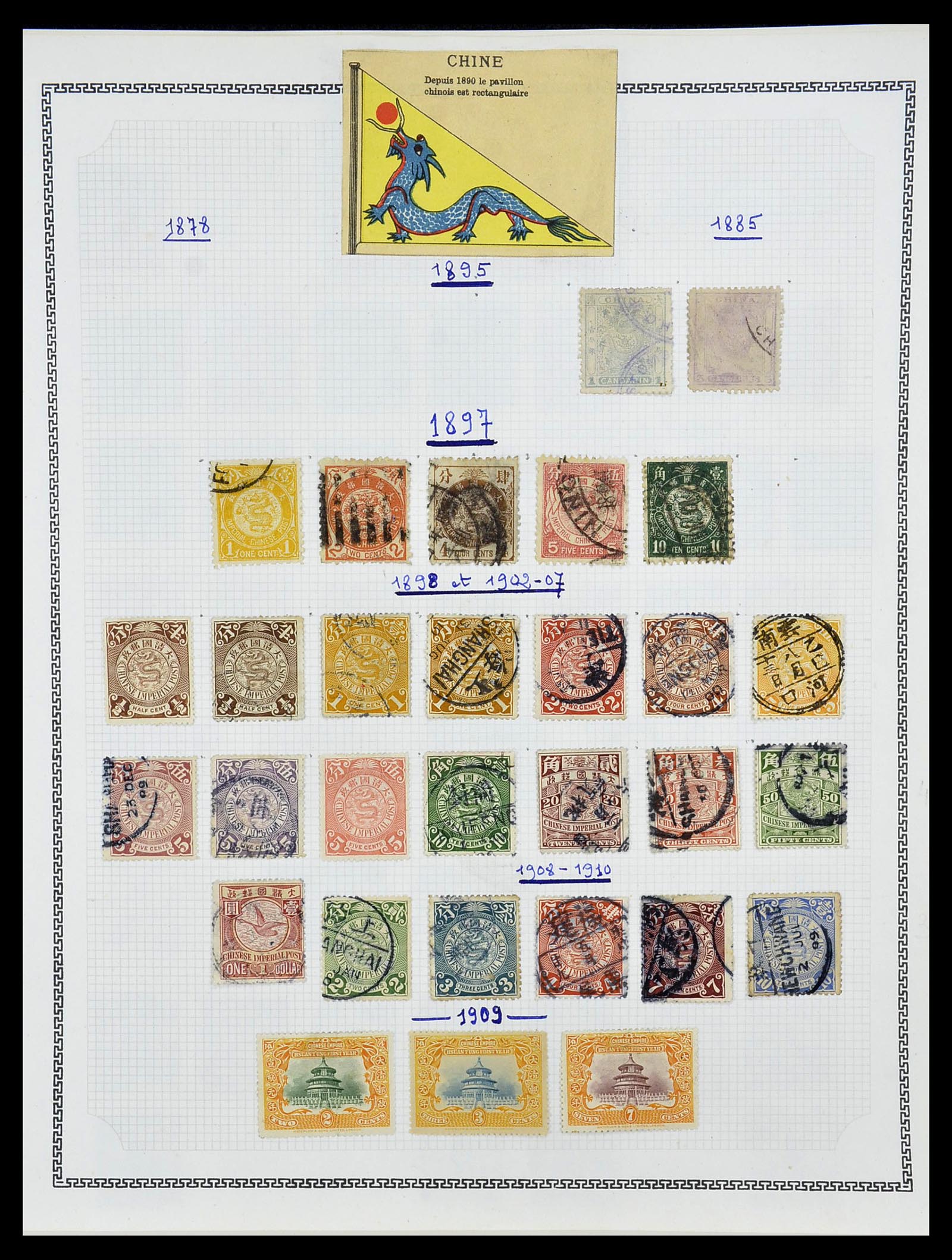 34248 001 - Stamp collection 34248 China 1885-1981.