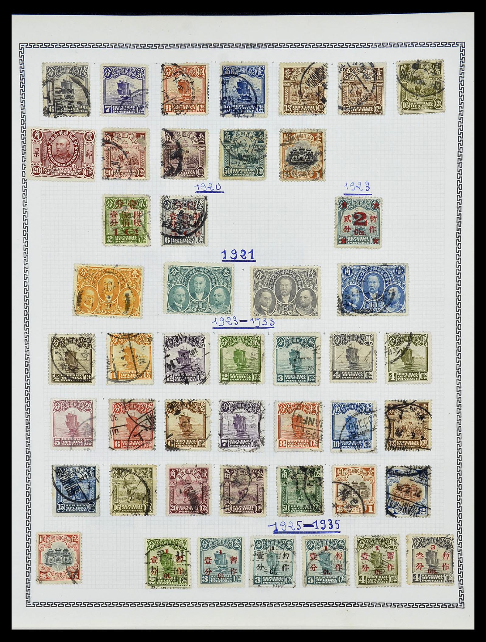34248 003 - Stamp collection 34248 China 1885-1981.