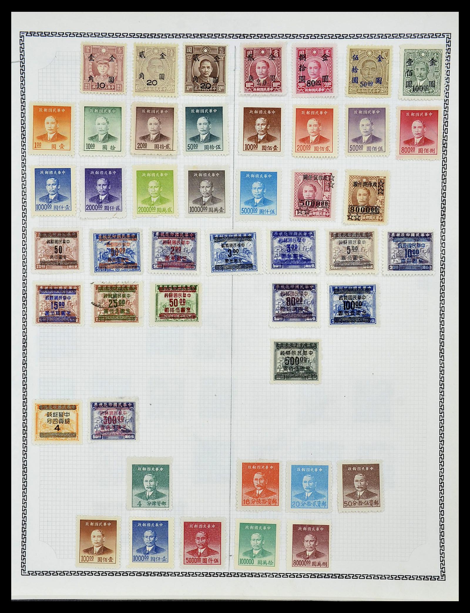 34248 010 - Stamp collection 34248 China 1885-1981.