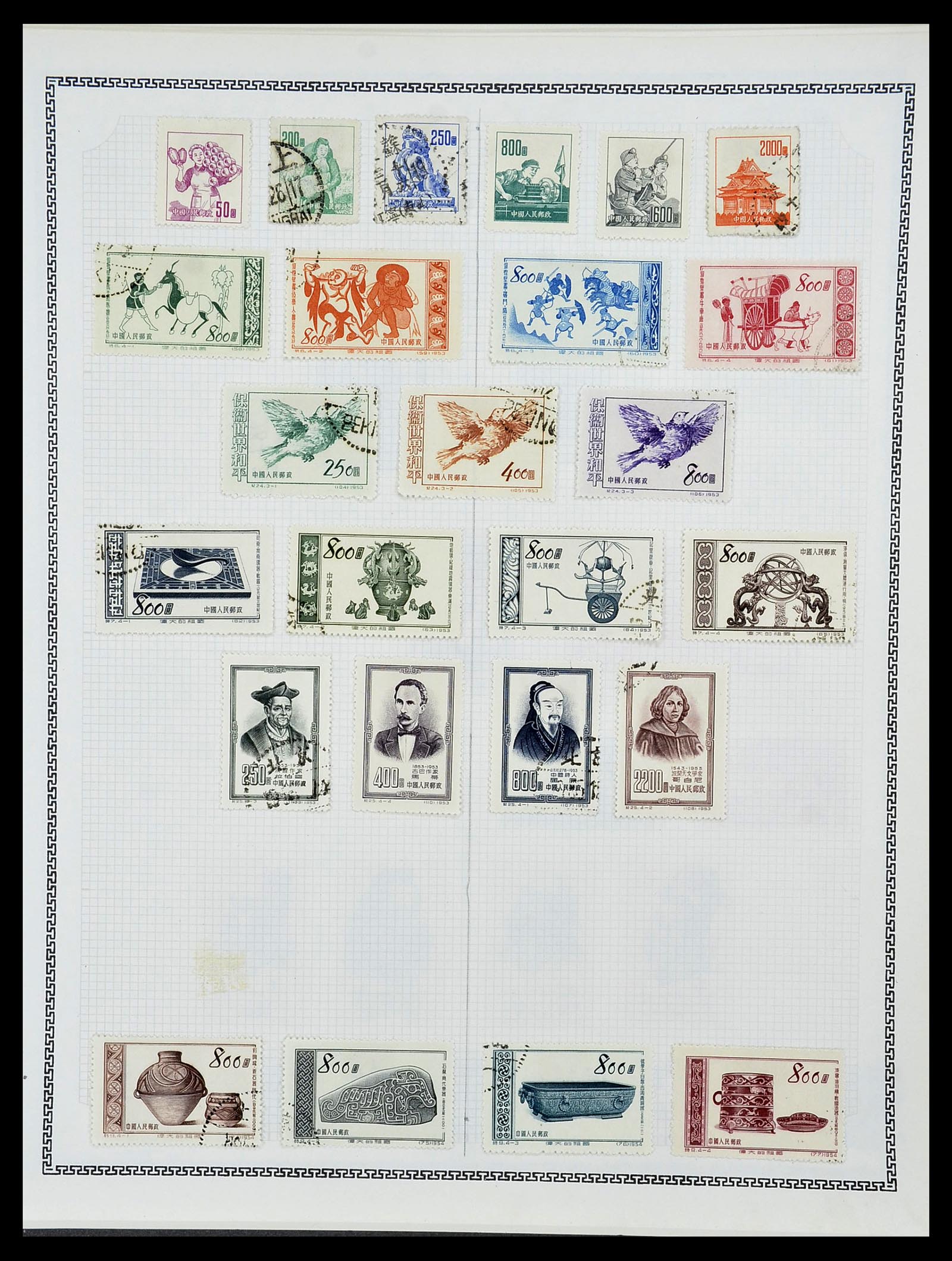 34248 017 - Stamp collection 34248 China 1885-1981.