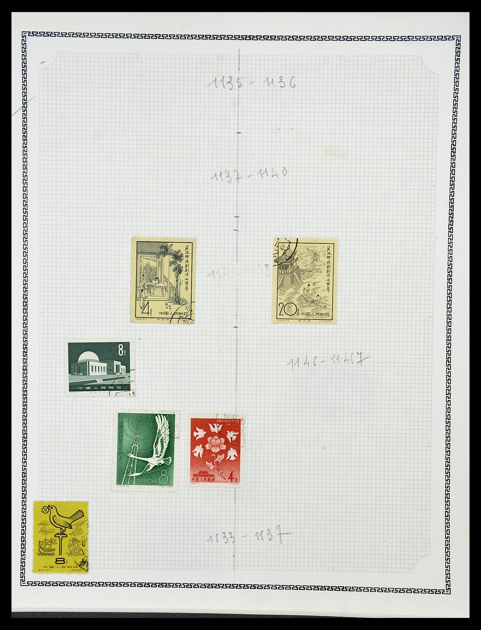 34248 023 - Stamp collection 34248 China 1885-1981.