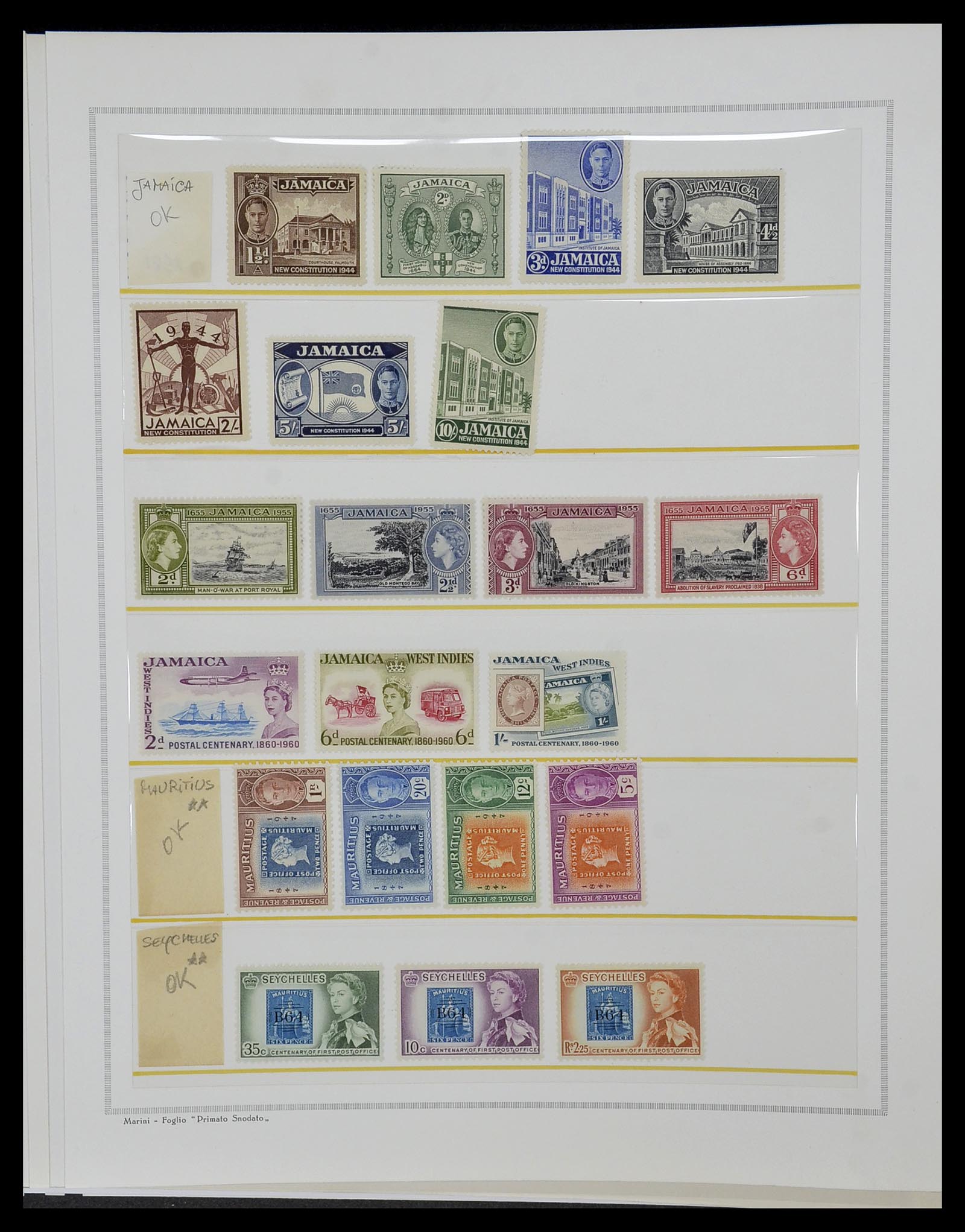 34250 2201 - Stamp collection 34250 British Commonwealth 1860-1990.