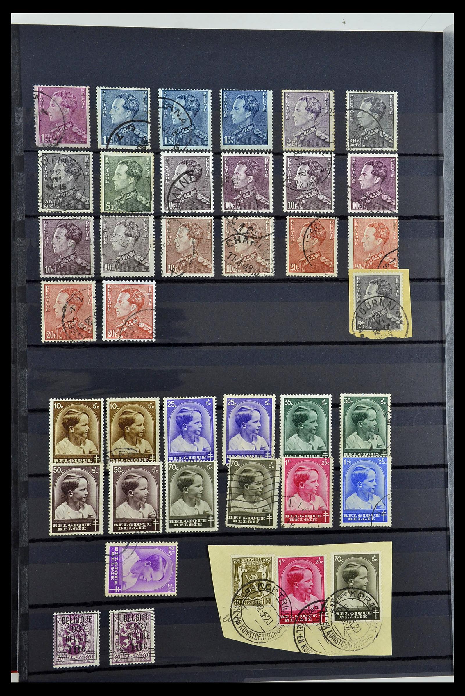 34252 003 - Stamp collection 34252 Belgium 1849-2000.