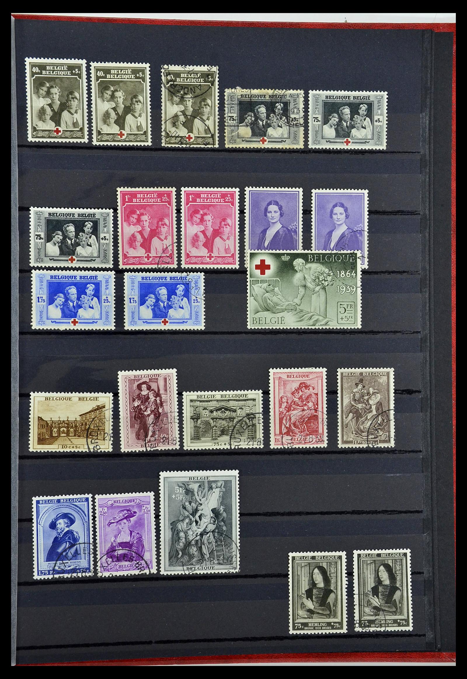 34252 006 - Stamp collection 34252 Belgium 1849-2000.