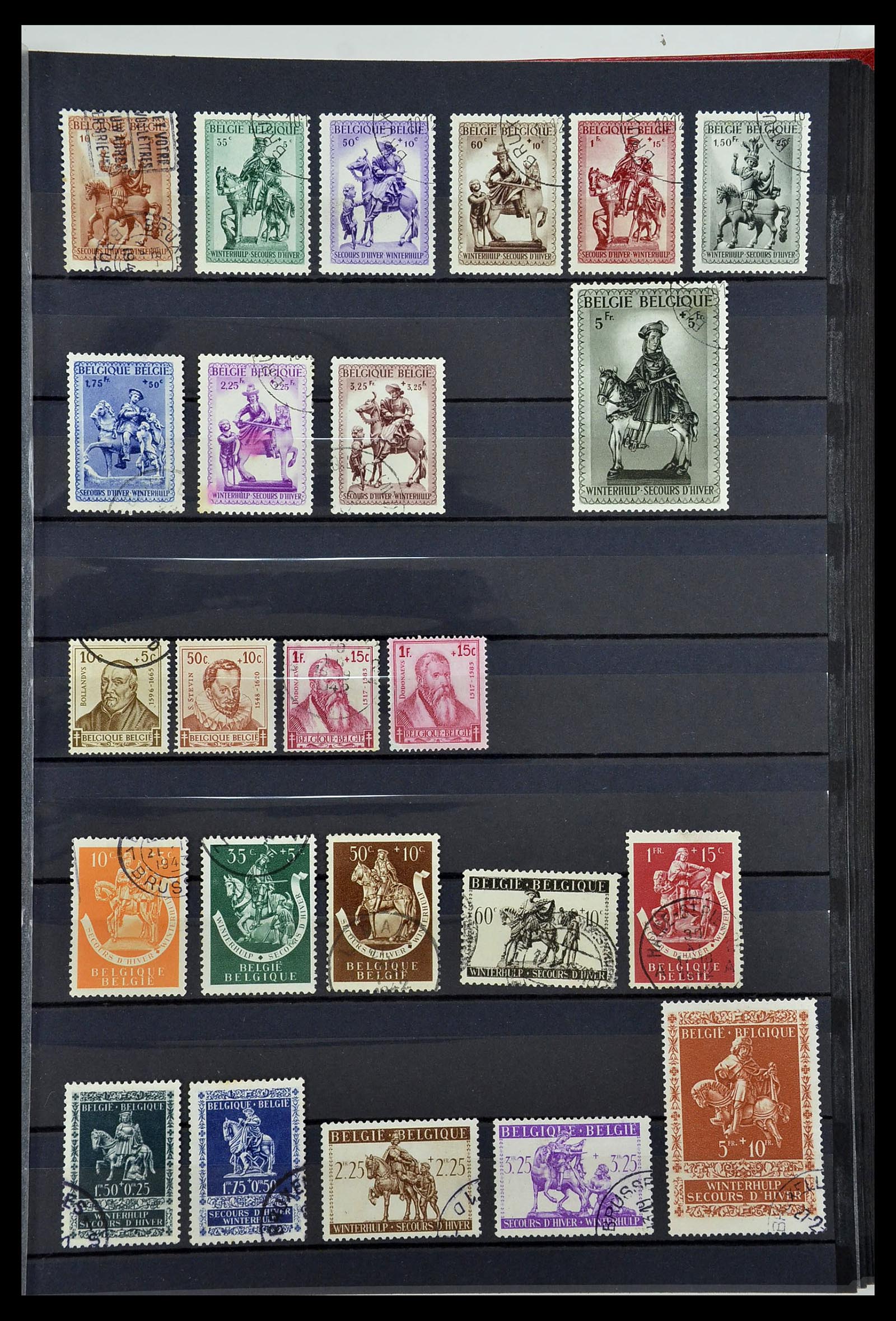 34252 009 - Stamp collection 34252 Belgium 1849-2000.