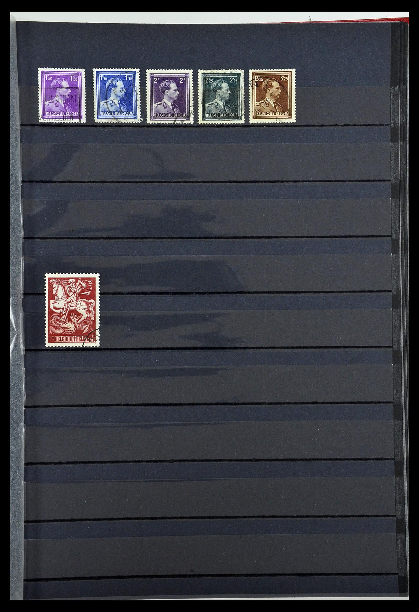 34252 011 - Stamp collection 34252 Belgium 1849-2000.