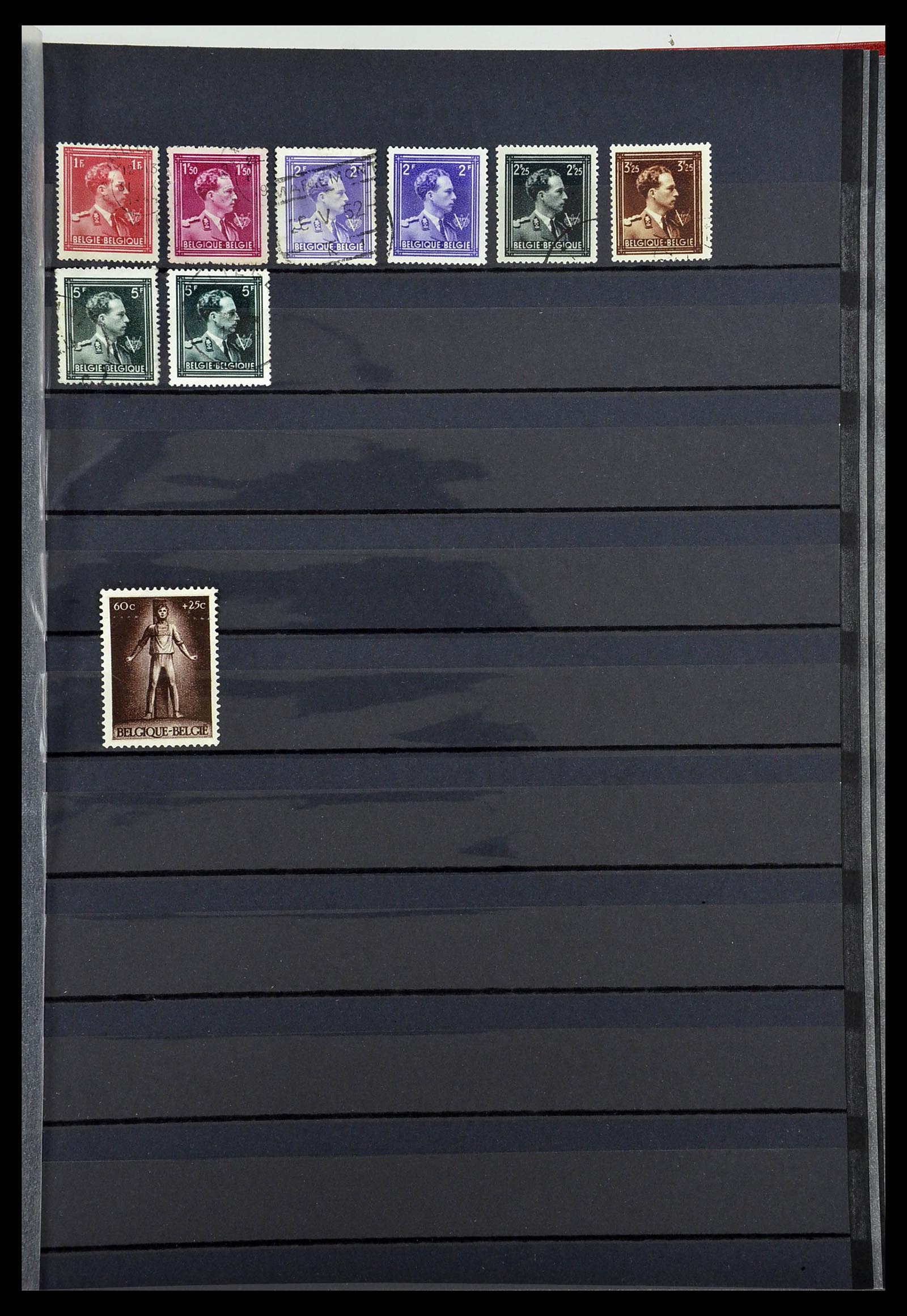 34252 013 - Stamp collection 34252 Belgium 1849-2000.