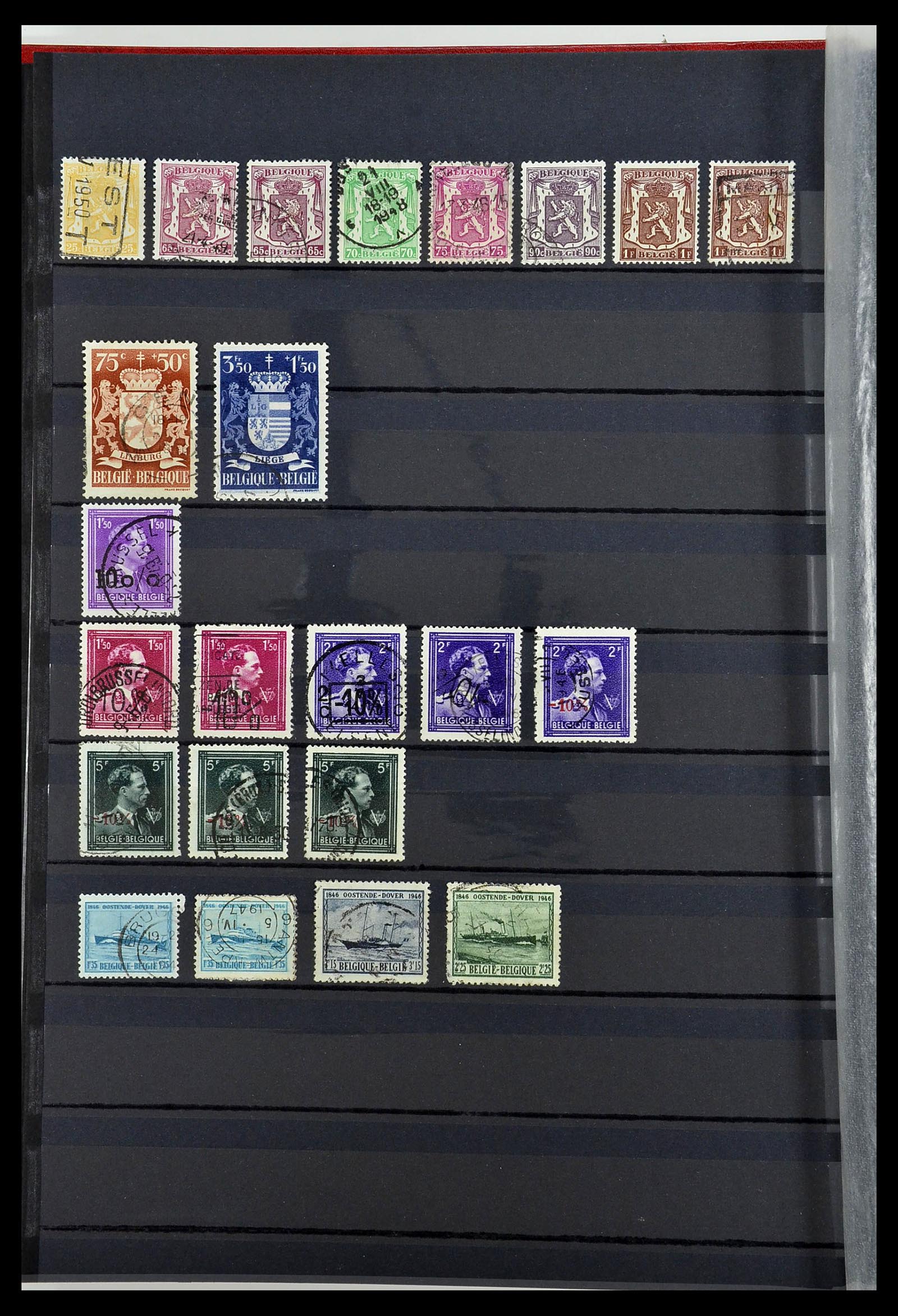 34252 014 - Stamp collection 34252 Belgium 1849-2000.