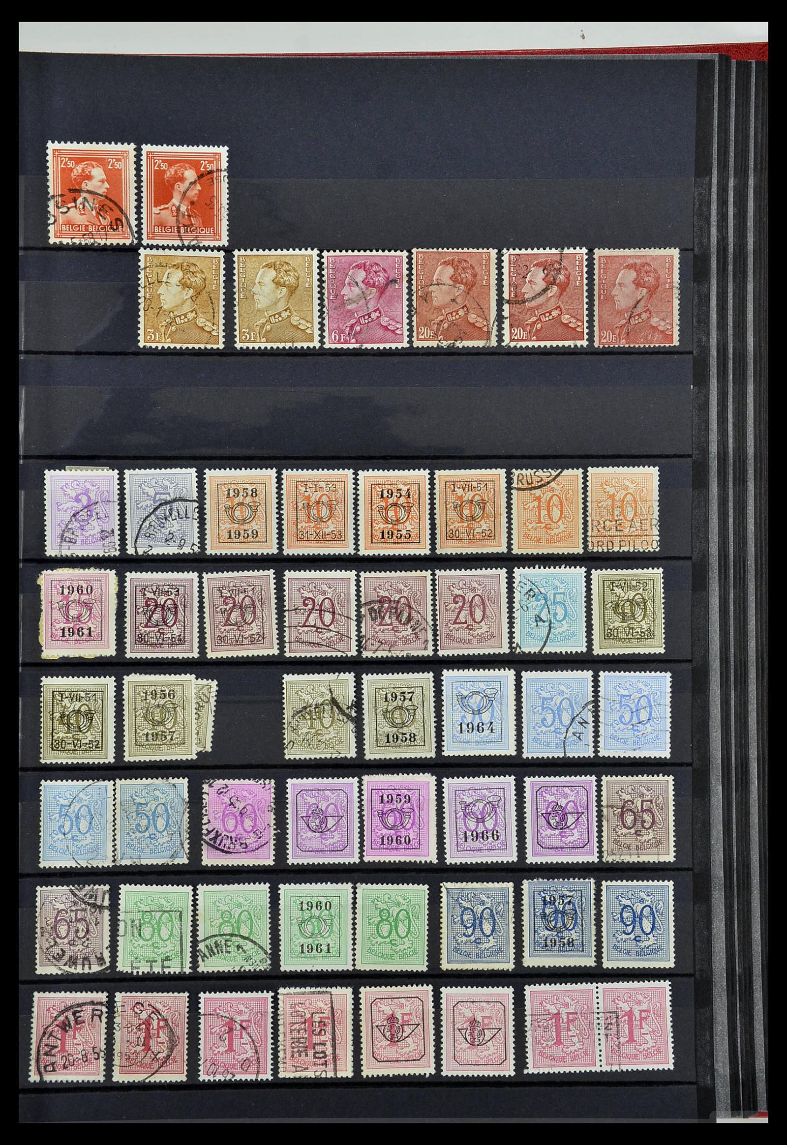 34252 019 - Stamp collection 34252 Belgium 1849-2000.