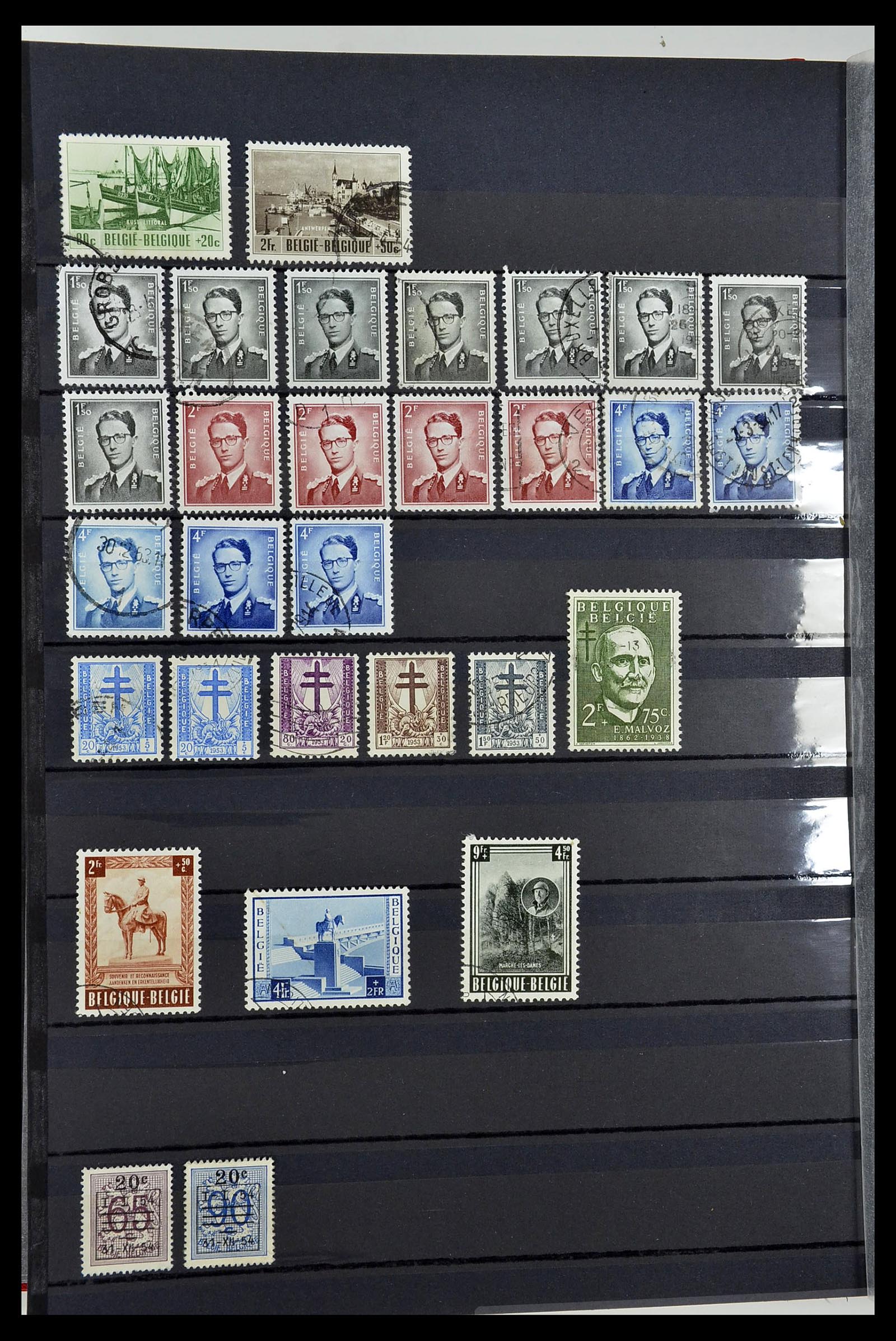 34252 022 - Postzegelverzameling 34252 België 1849-2000.
