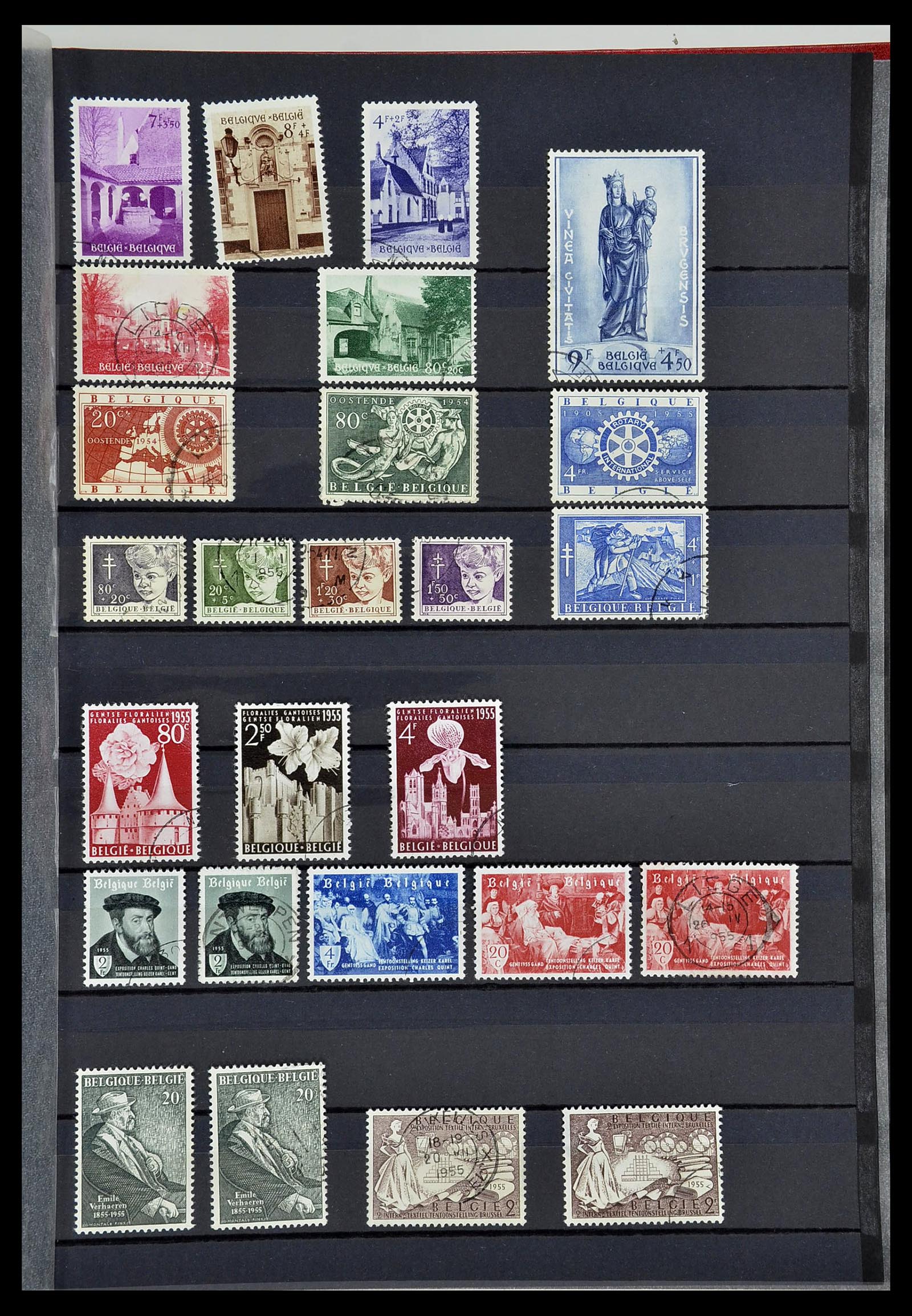34252 023 - Postzegelverzameling 34252 België 1849-2000.
