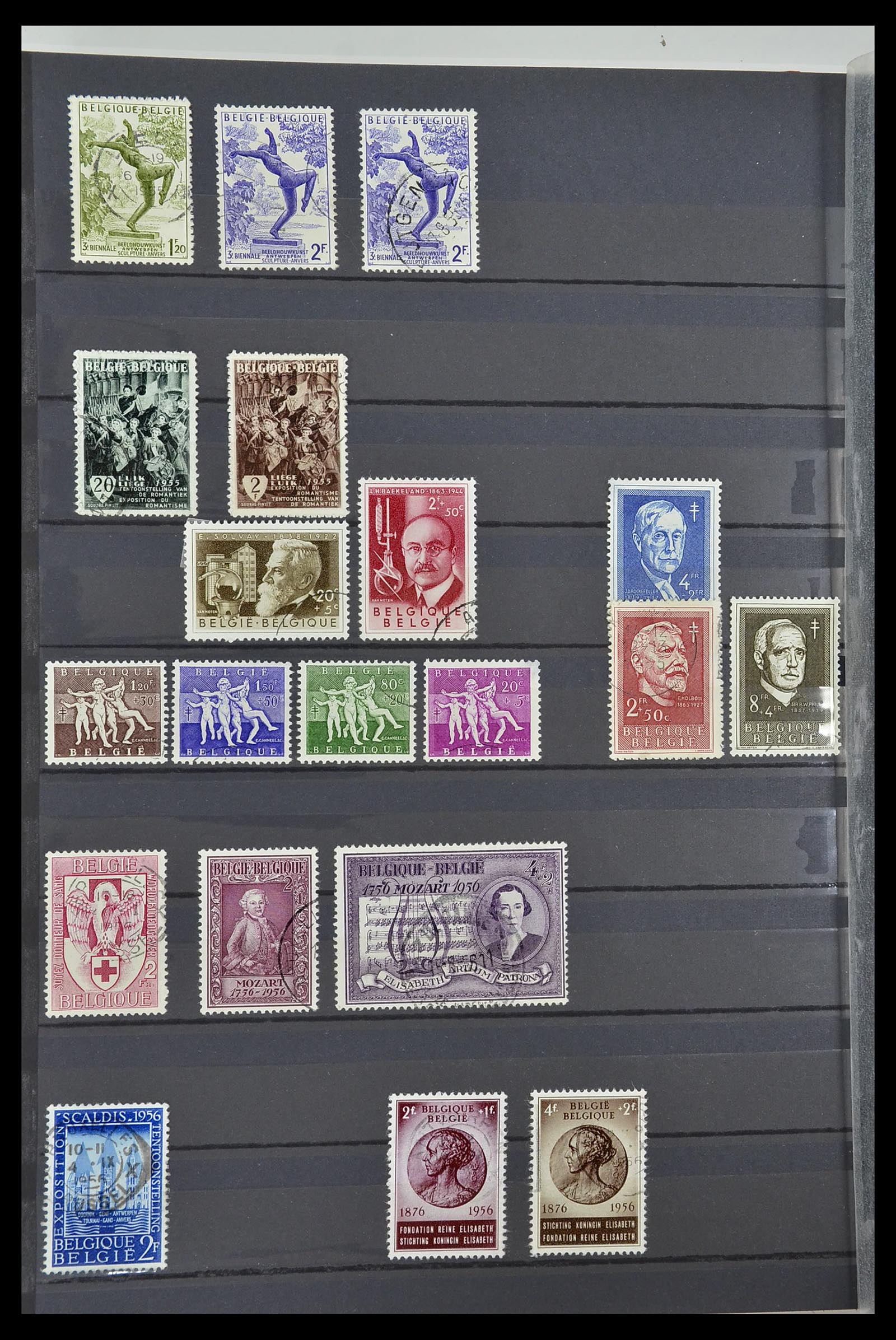 34252 024 - Postzegelverzameling 34252 België 1849-2000.