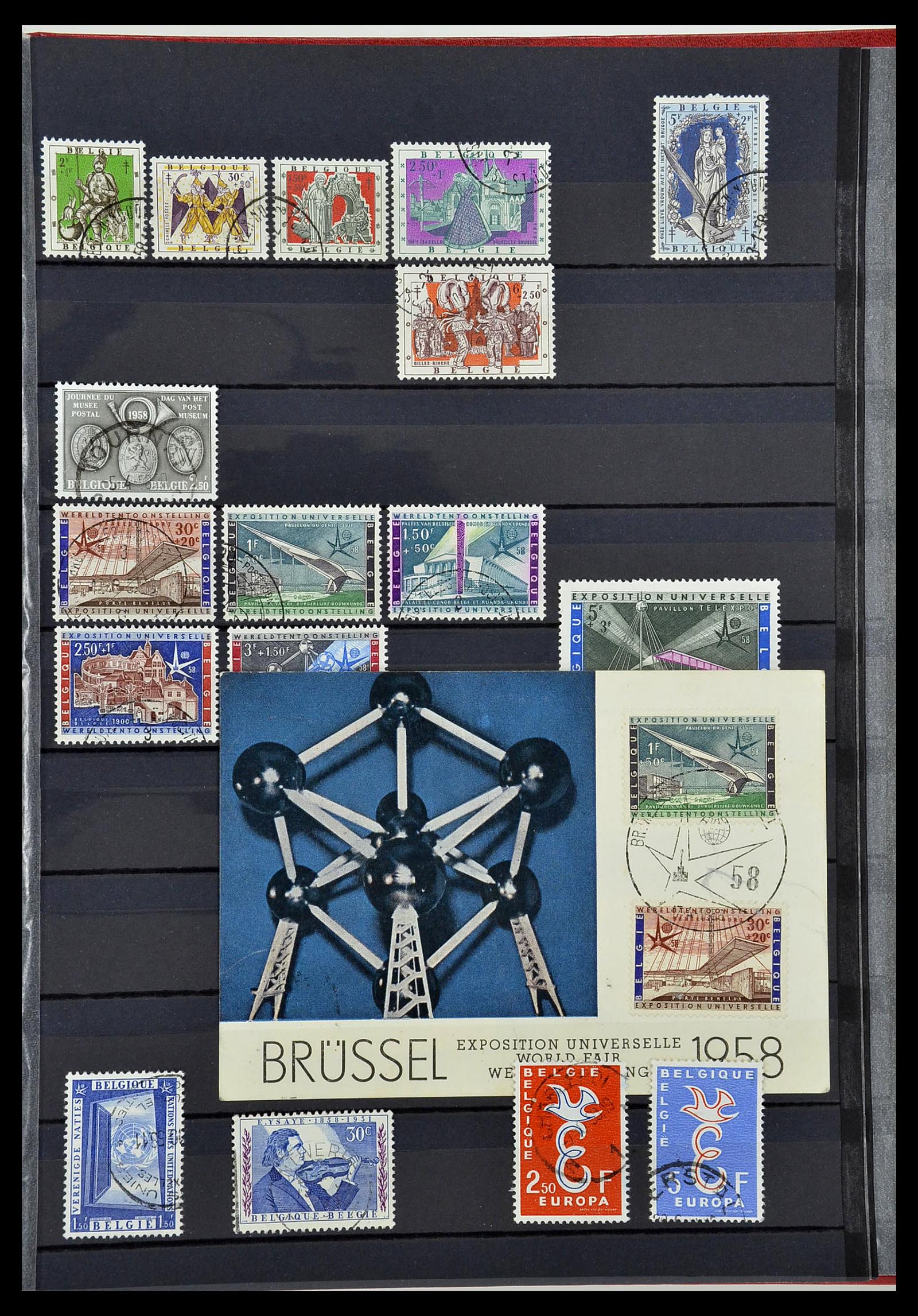 34252 026 - Postzegelverzameling 34252 België 1849-2000.