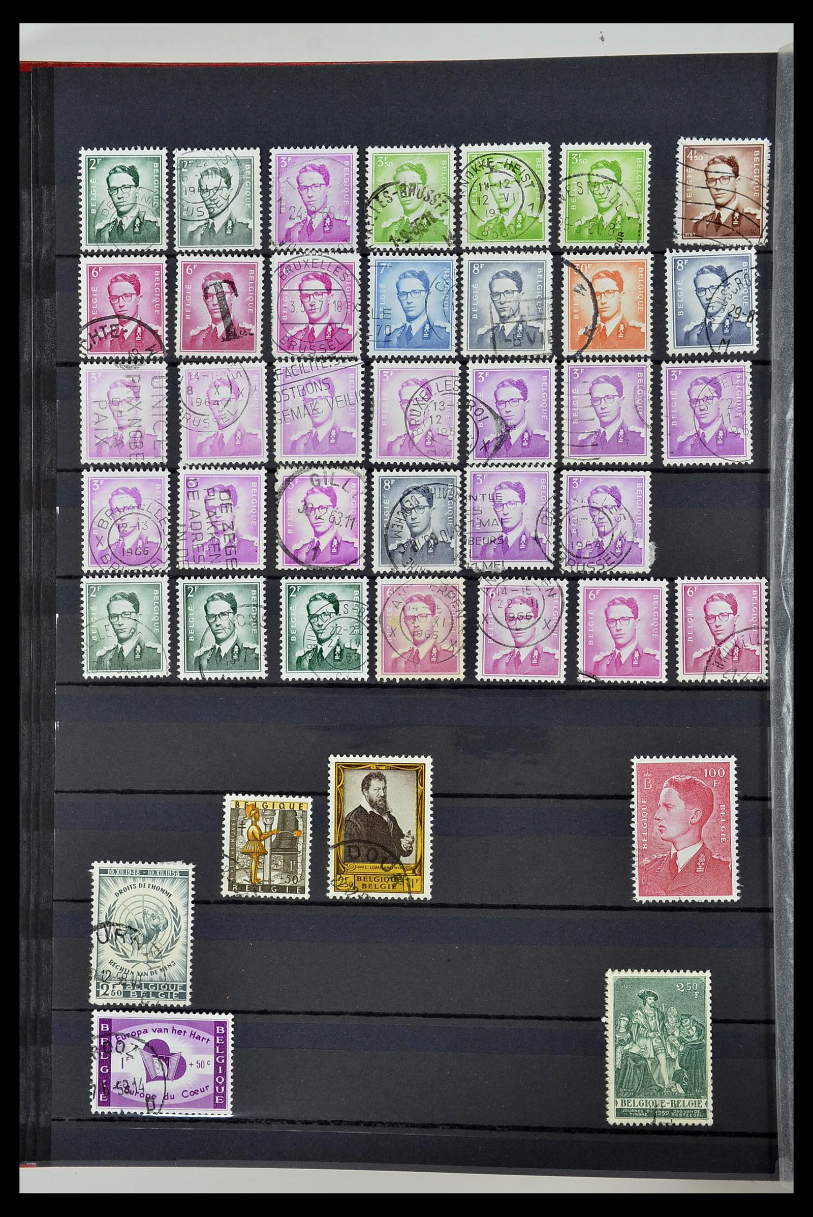34252 028 - Postzegelverzameling 34252 België 1849-2000.