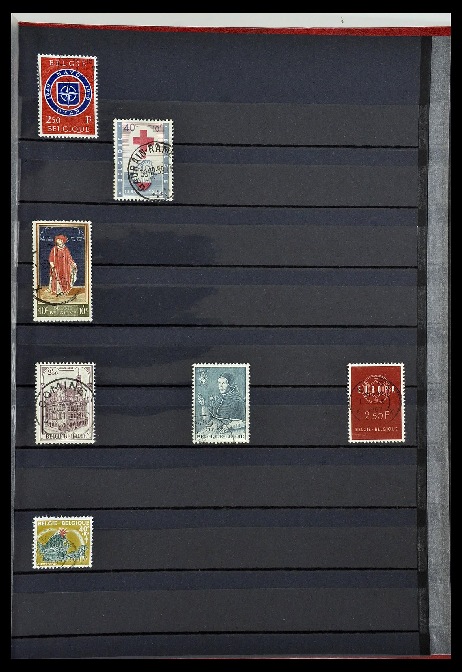 34252 029 - Postzegelverzameling 34252 België 1849-2000.