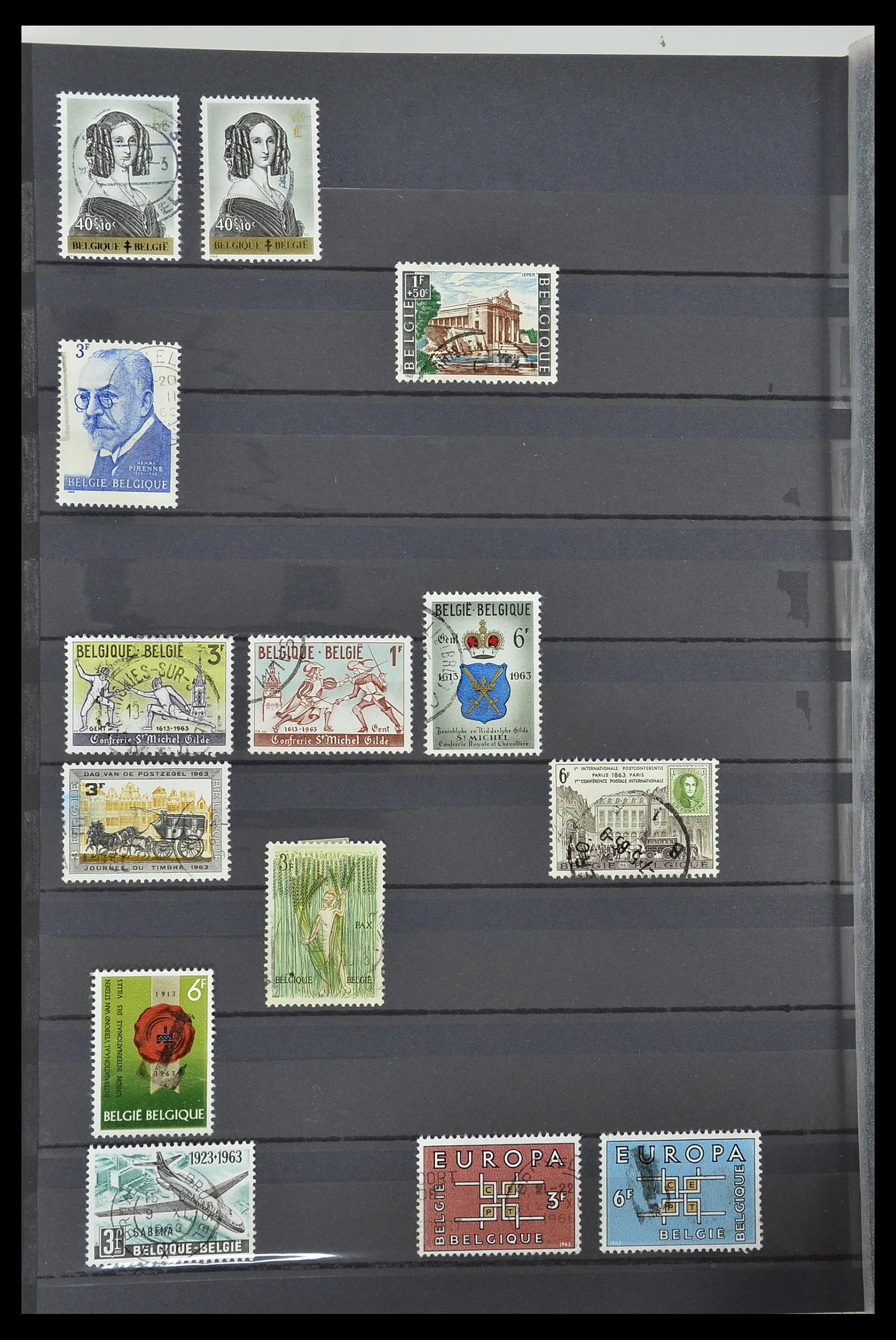 34252 034 - Postzegelverzameling 34252 België 1849-2000.