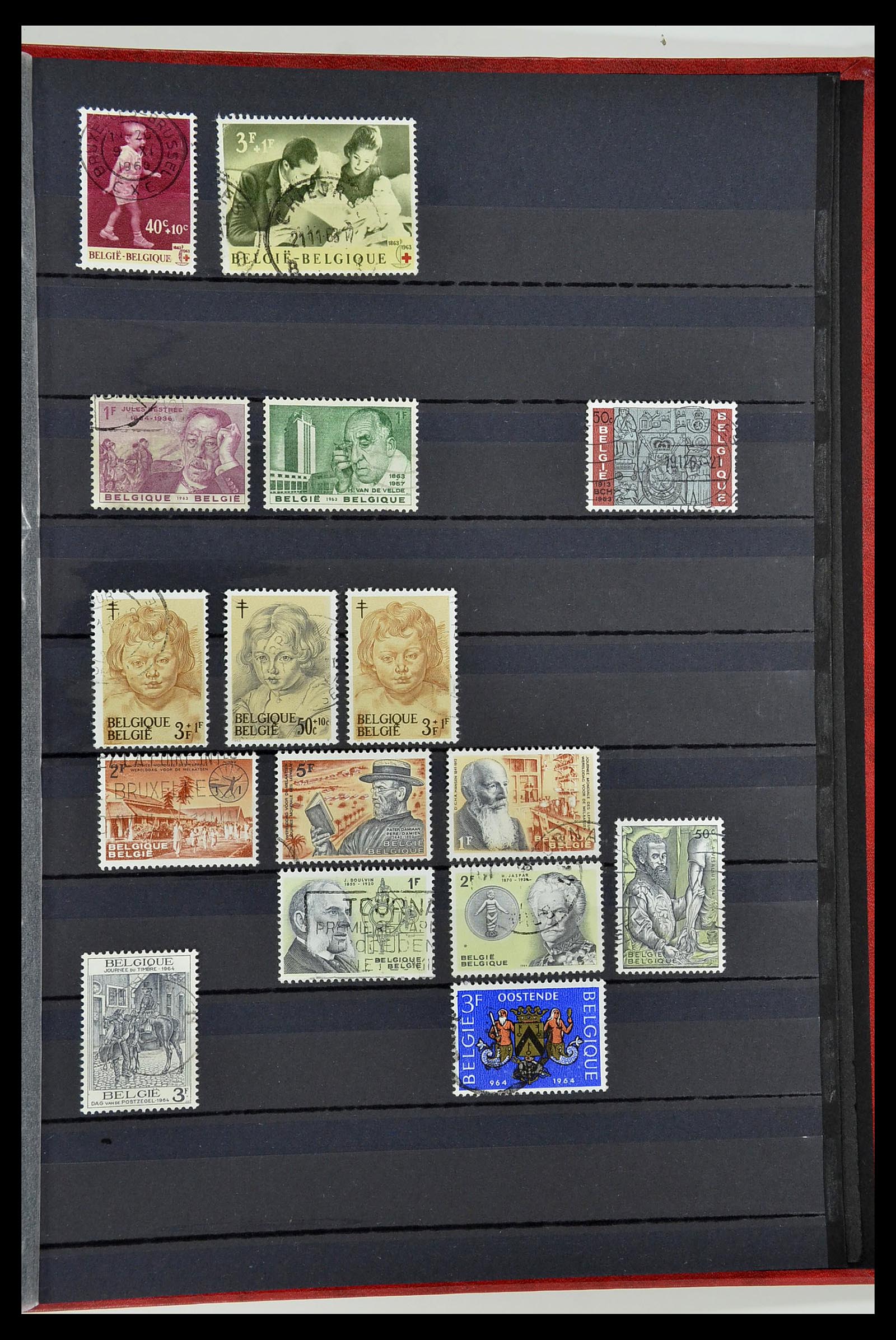 34252 035 - Postzegelverzameling 34252 België 1849-2000.