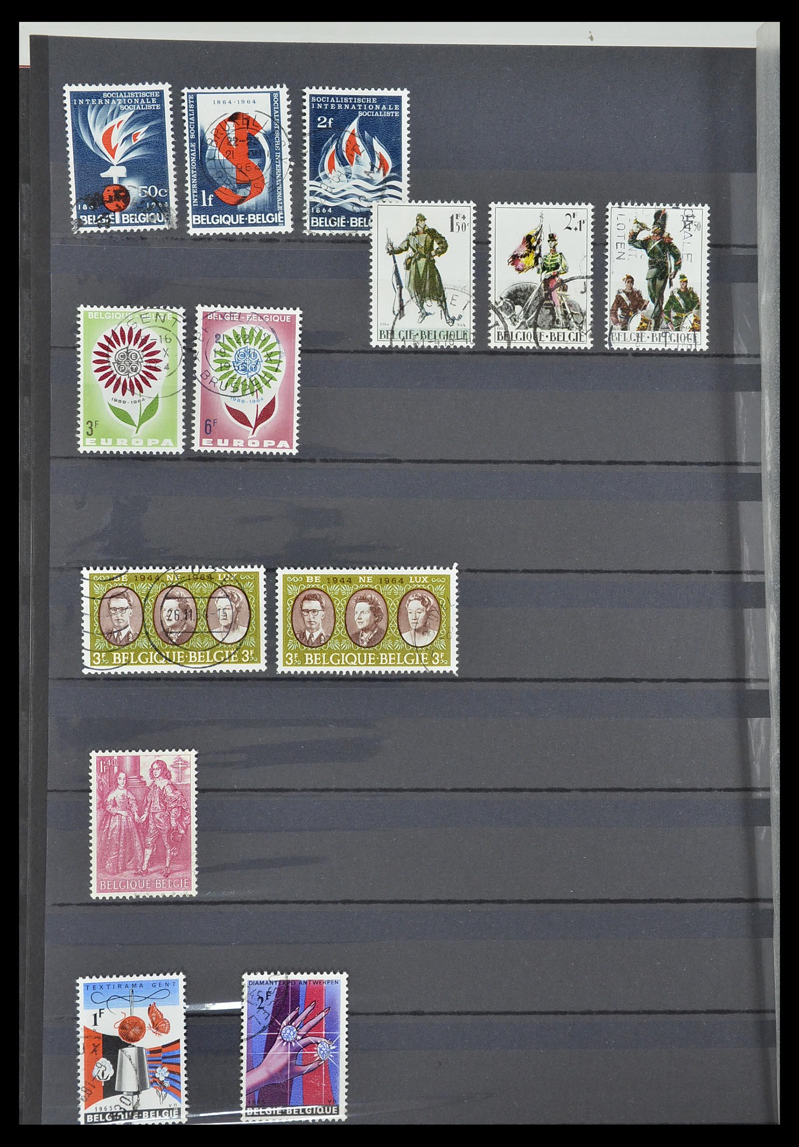 34252 036 - Postzegelverzameling 34252 België 1849-2000.