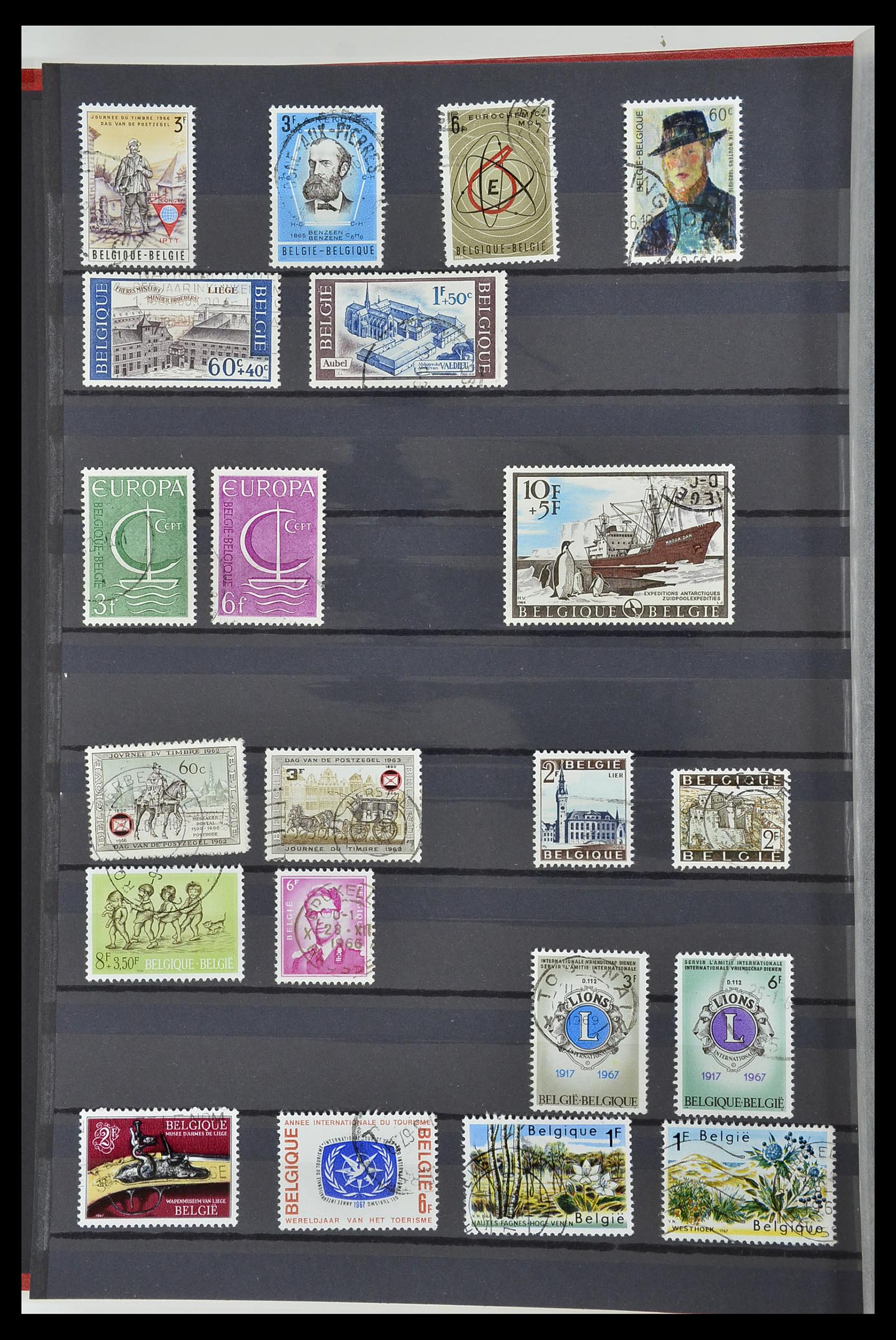 34252 040 - Postzegelverzameling 34252 België 1849-2000.