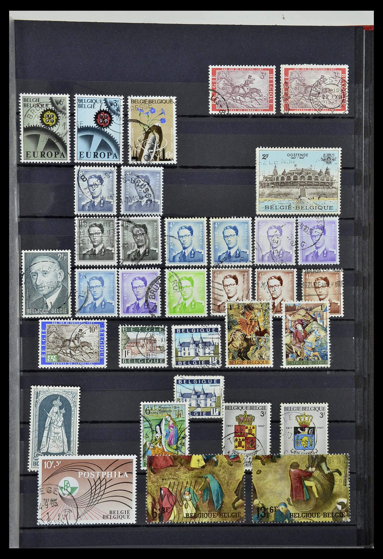 34252 041 - Postzegelverzameling 34252 België 1849-2000.