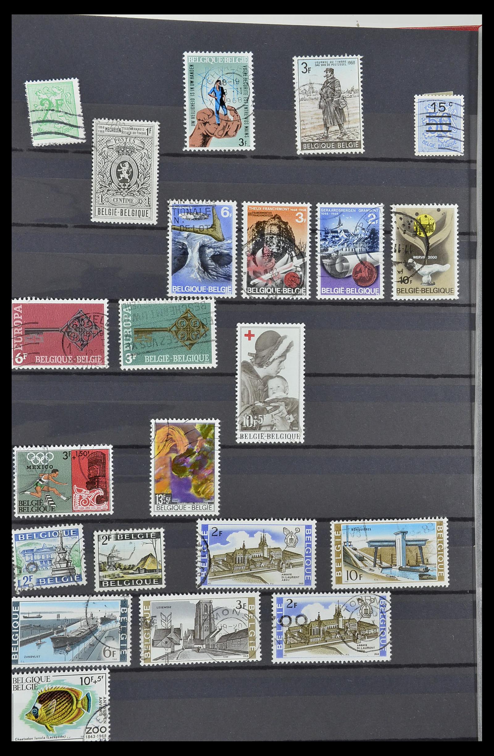 34252 042 - Postzegelverzameling 34252 België 1849-2000.