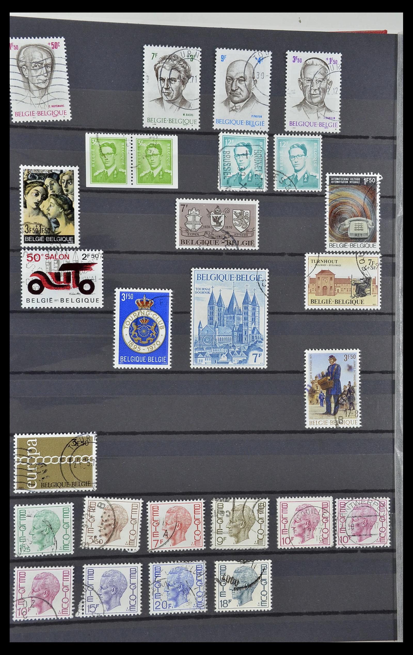 34252 046 - Postzegelverzameling 34252 België 1849-2000.