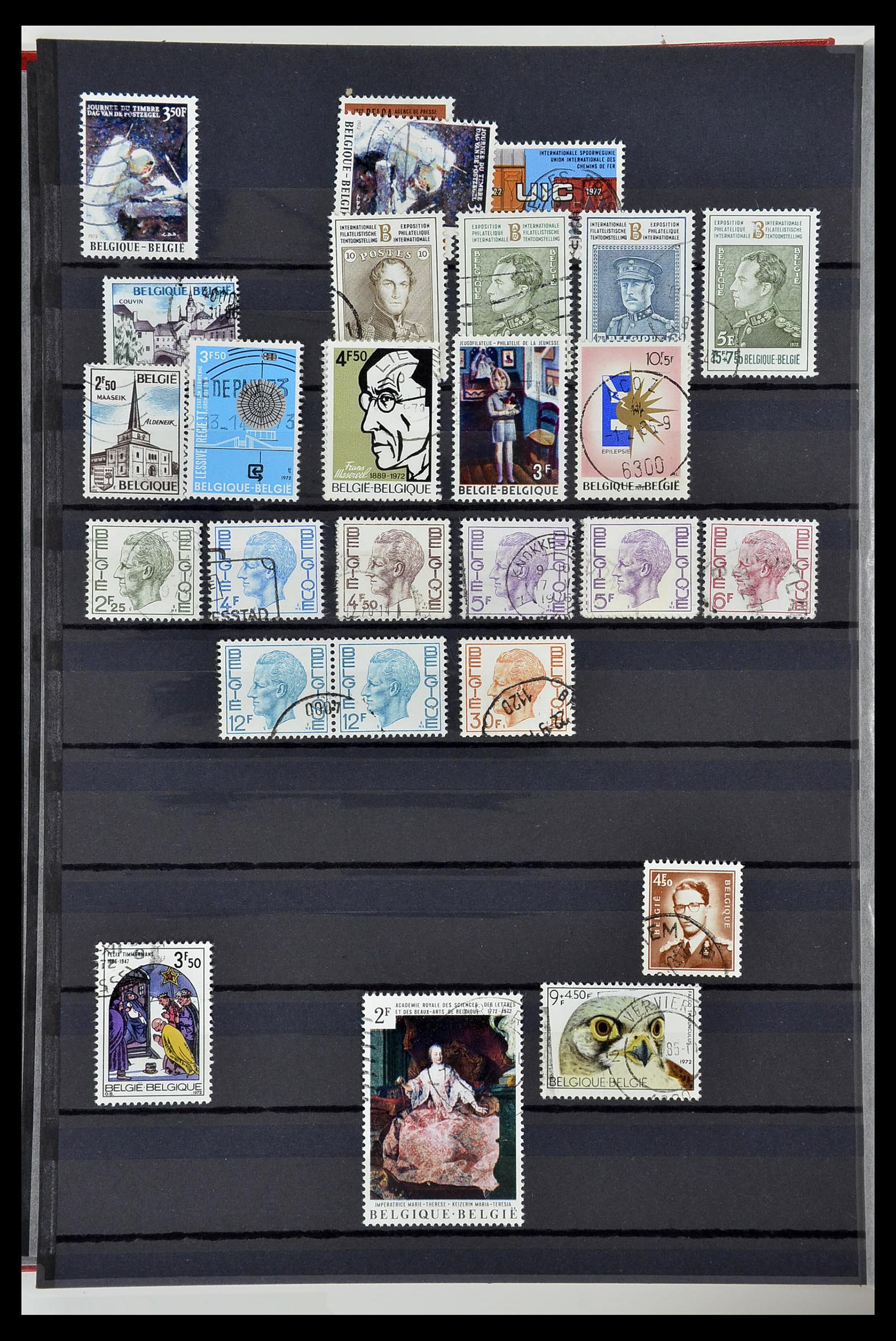 34252 048 - Postzegelverzameling 34252 België 1849-2000.