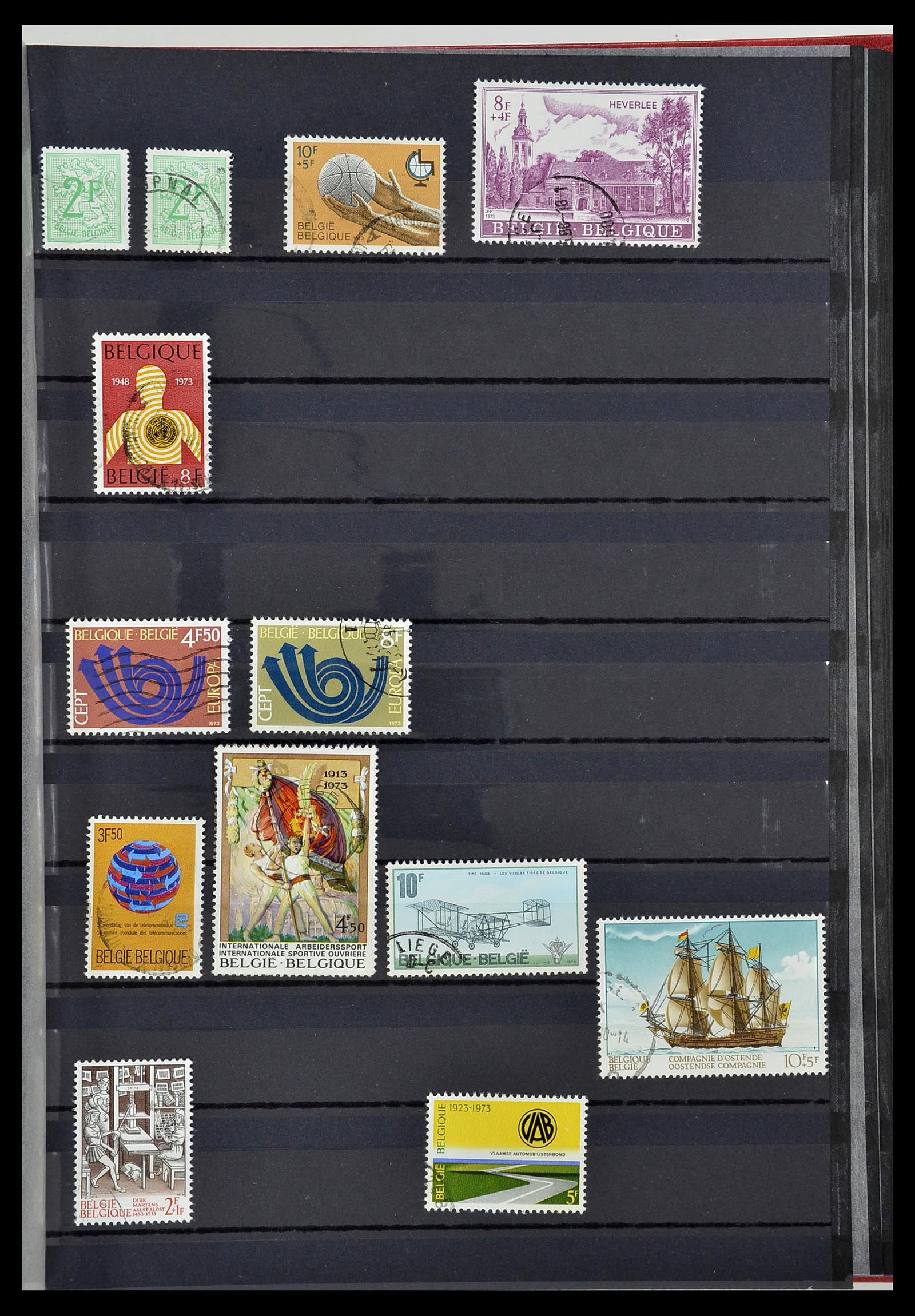 34252 049 - Postzegelverzameling 34252 België 1849-2000.