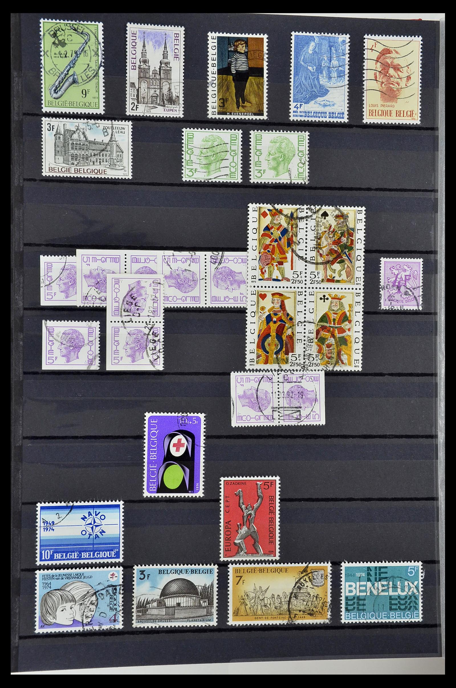 34252 050 - Postzegelverzameling 34252 België 1849-2000.