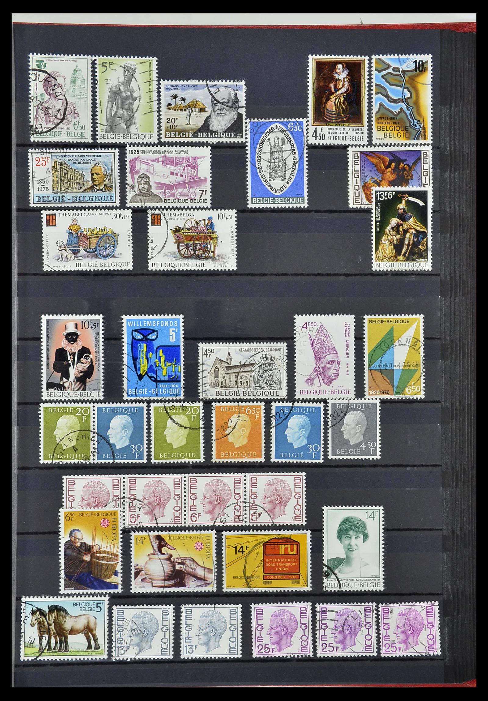 34252 053 - Postzegelverzameling 34252 België 1849-2000.