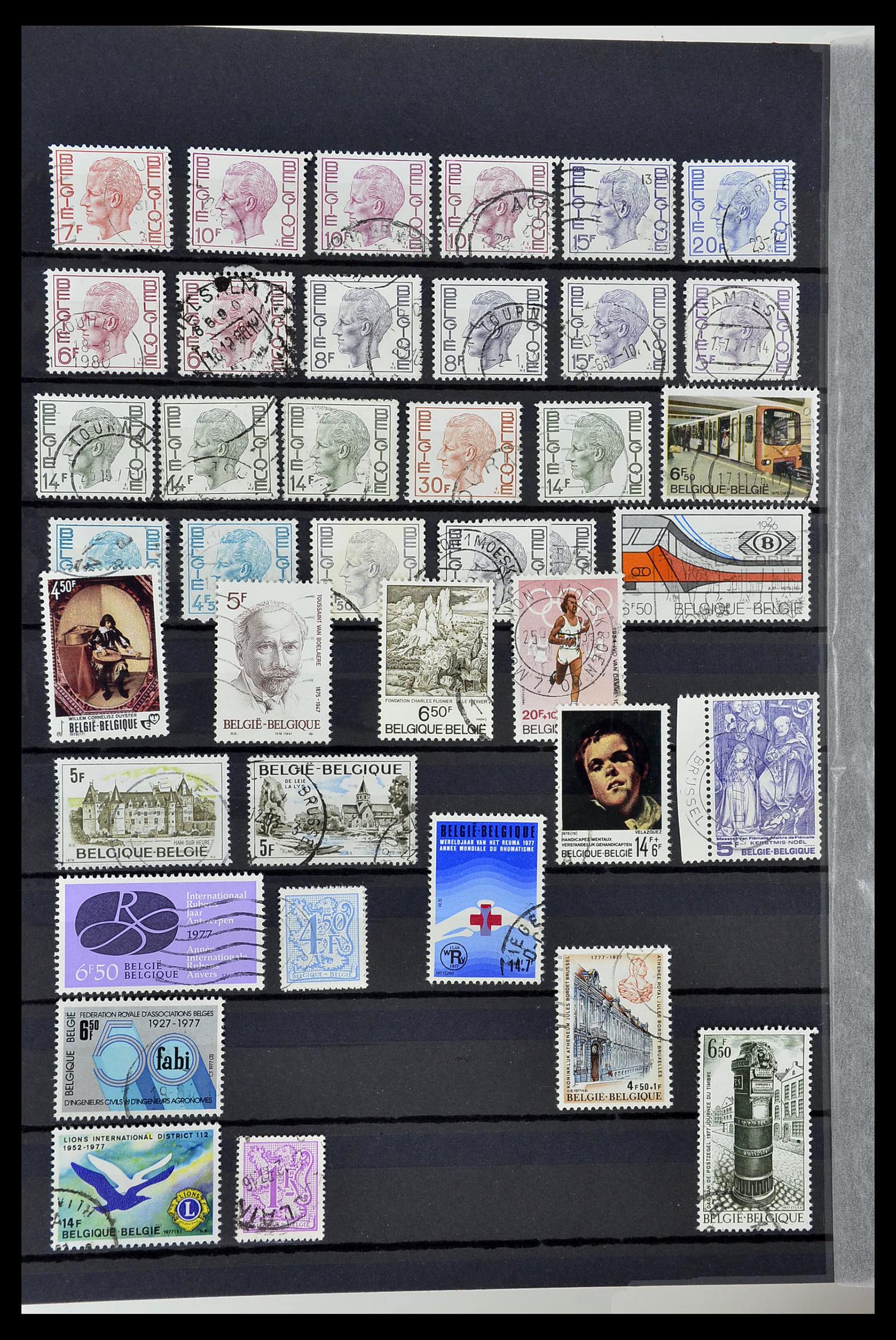 34252 054 - Postzegelverzameling 34252 België 1849-2000.