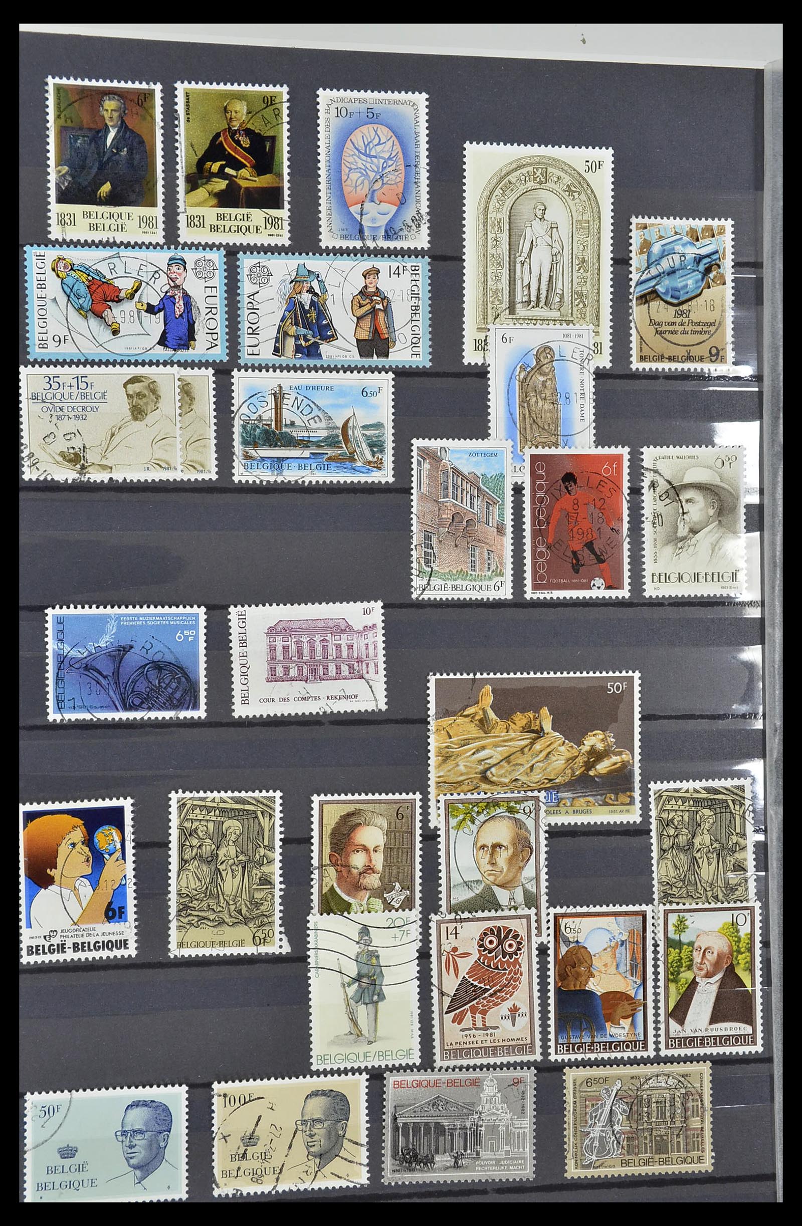 34252 060 - Postzegelverzameling 34252 België 1849-2000.