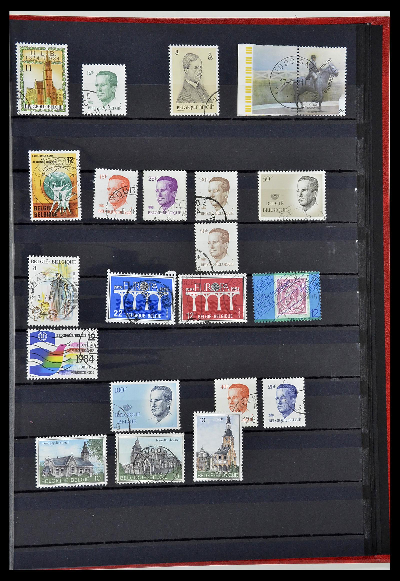 34252 063 - Postzegelverzameling 34252 België 1849-2000.