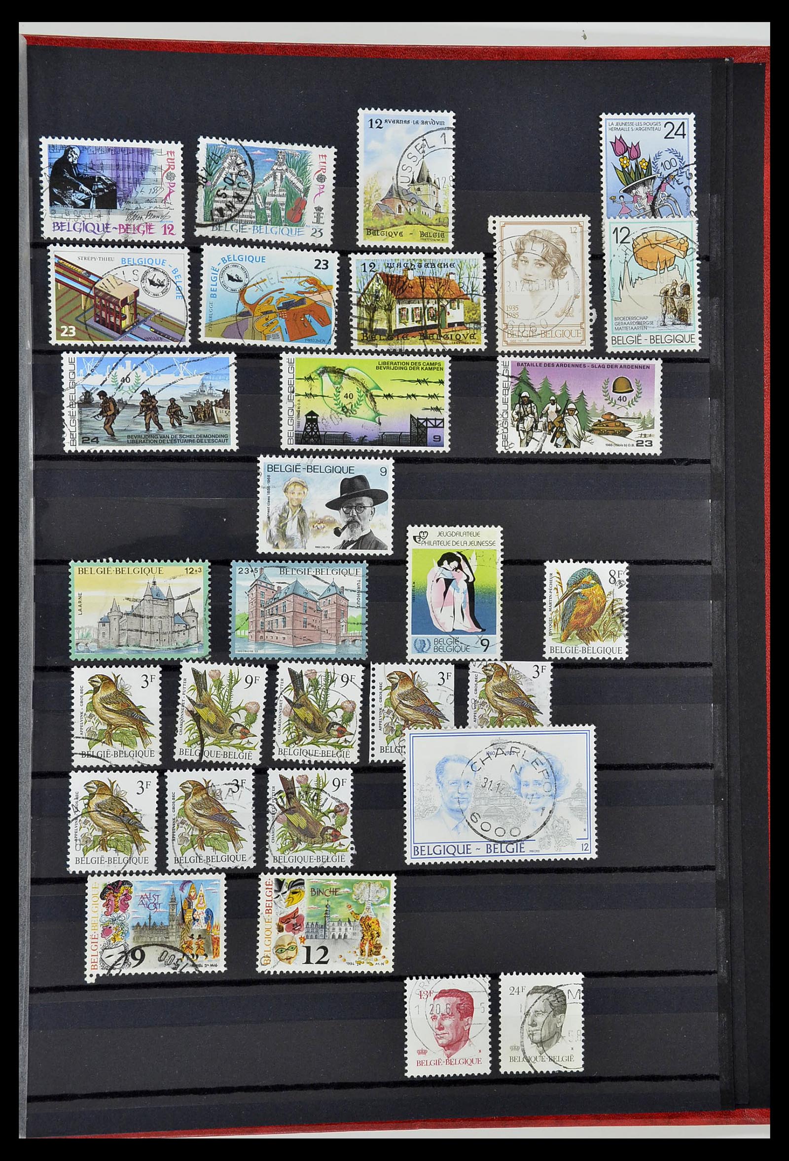34252 065 - Postzegelverzameling 34252 België 1849-2000.