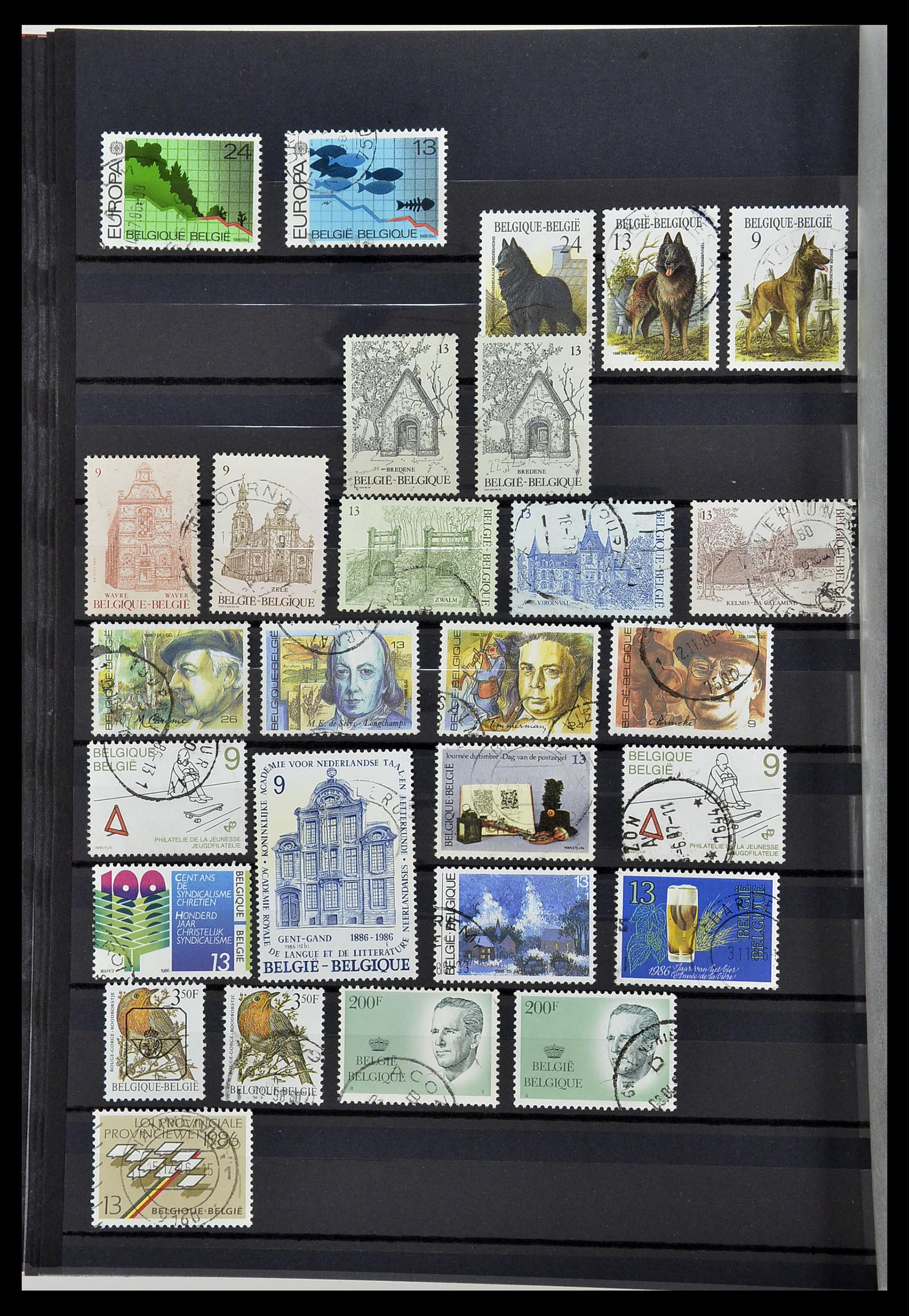 34252 066 - Postzegelverzameling 34252 België 1849-2000.