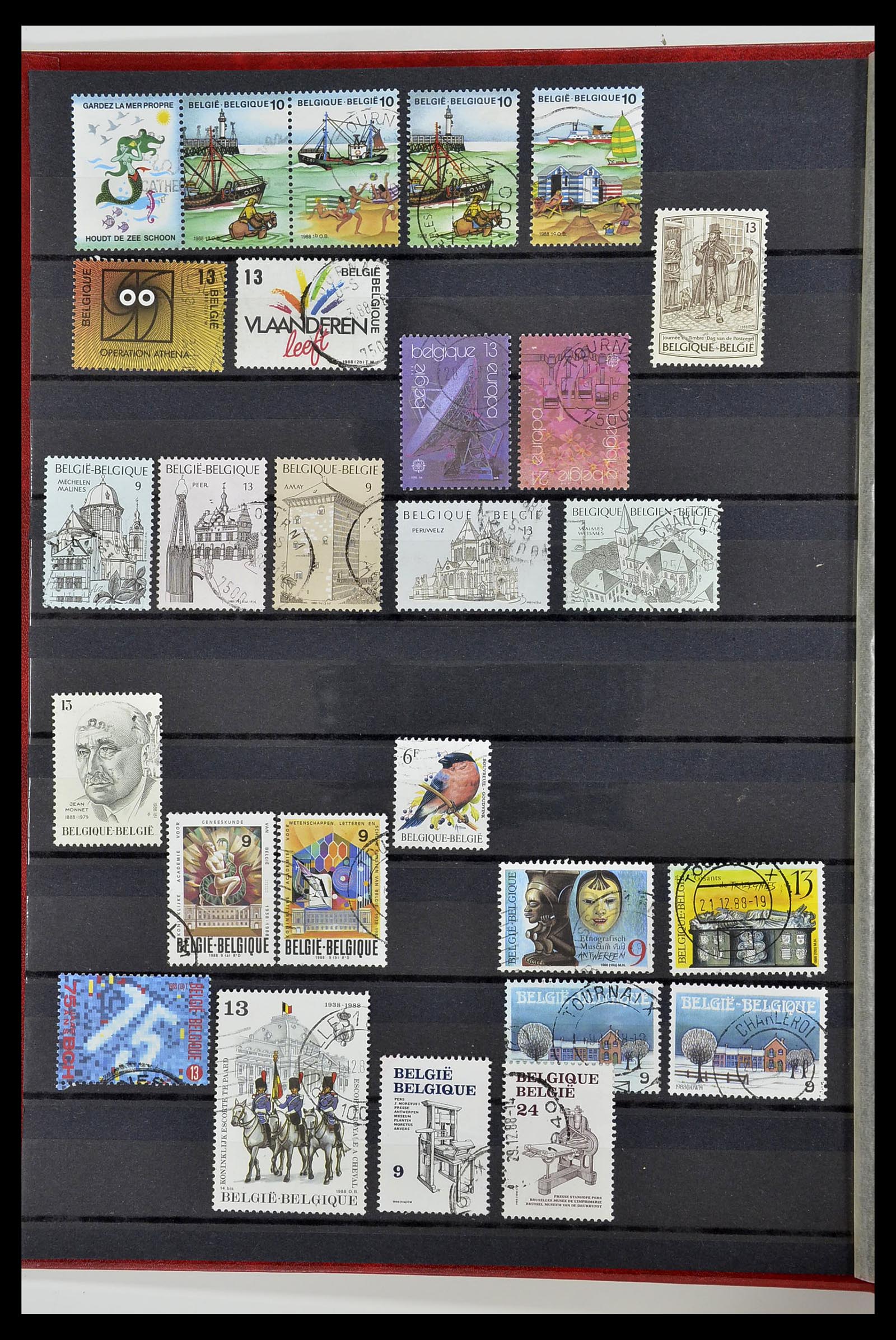 34252 068 - Postzegelverzameling 34252 België 1849-2000.