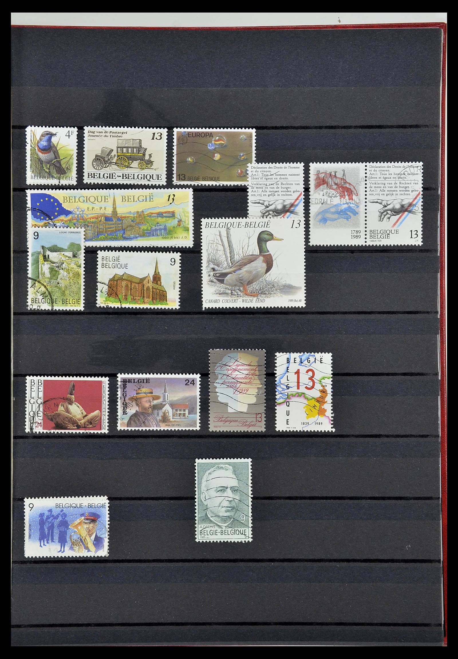 34252 069 - Postzegelverzameling 34252 België 1849-2000.